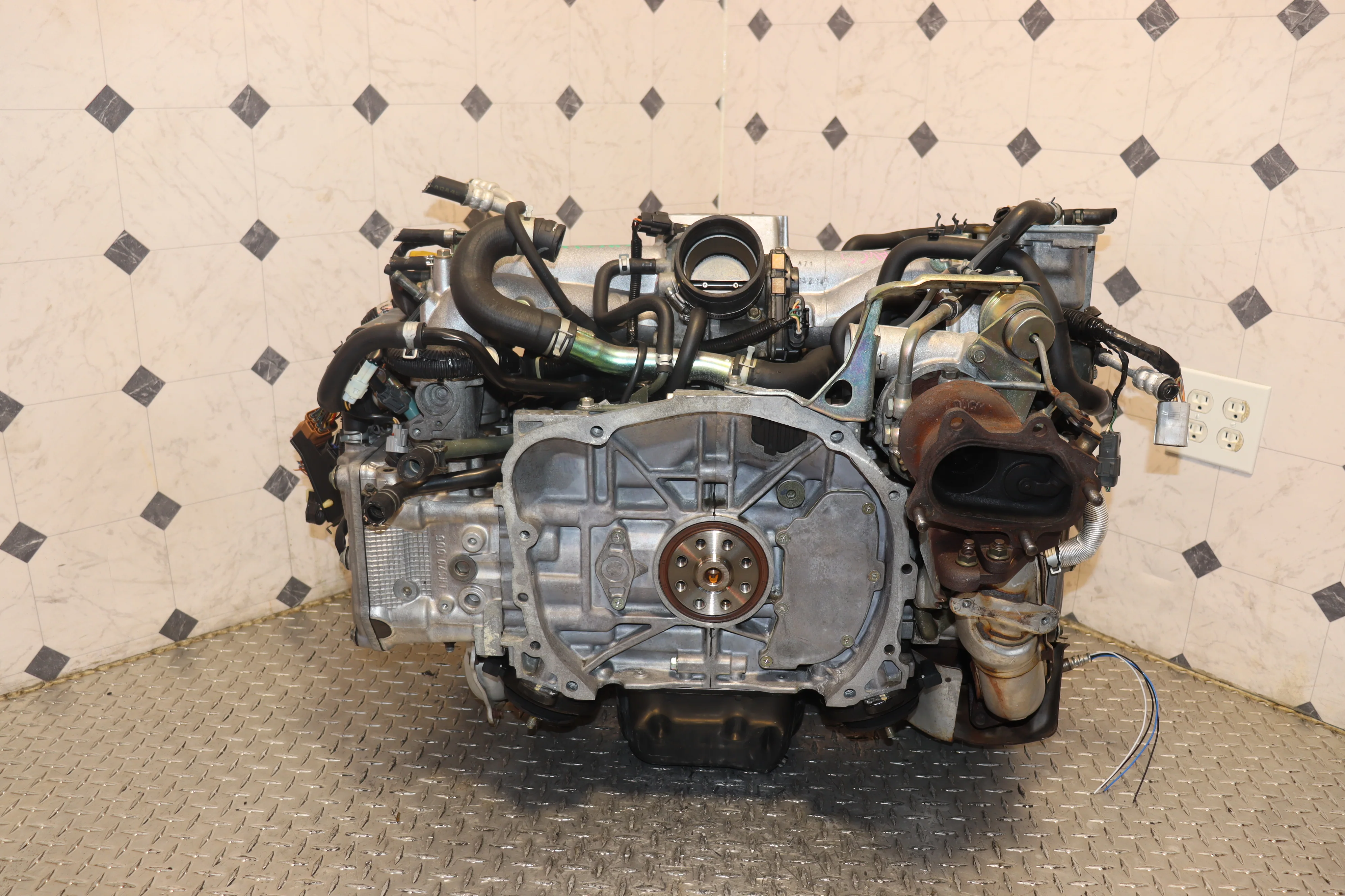 2002-2005 Subaru Impreza WRX JDM EJ205 2.0L Turbo DOHC AVCS Engine Moto - Image 6