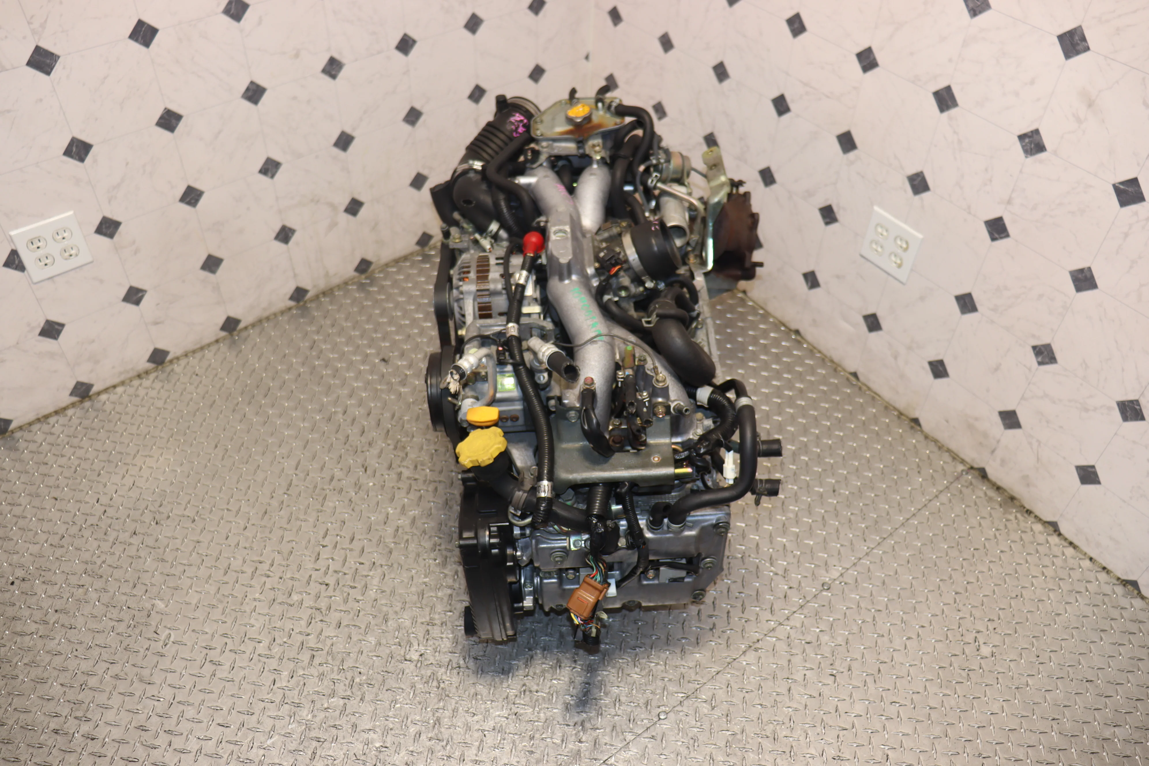 2002-2005 Subaru Impreza WRX JDM EJ205 2.0L Turbo DOHC AVCS Engine Moto - Image 7