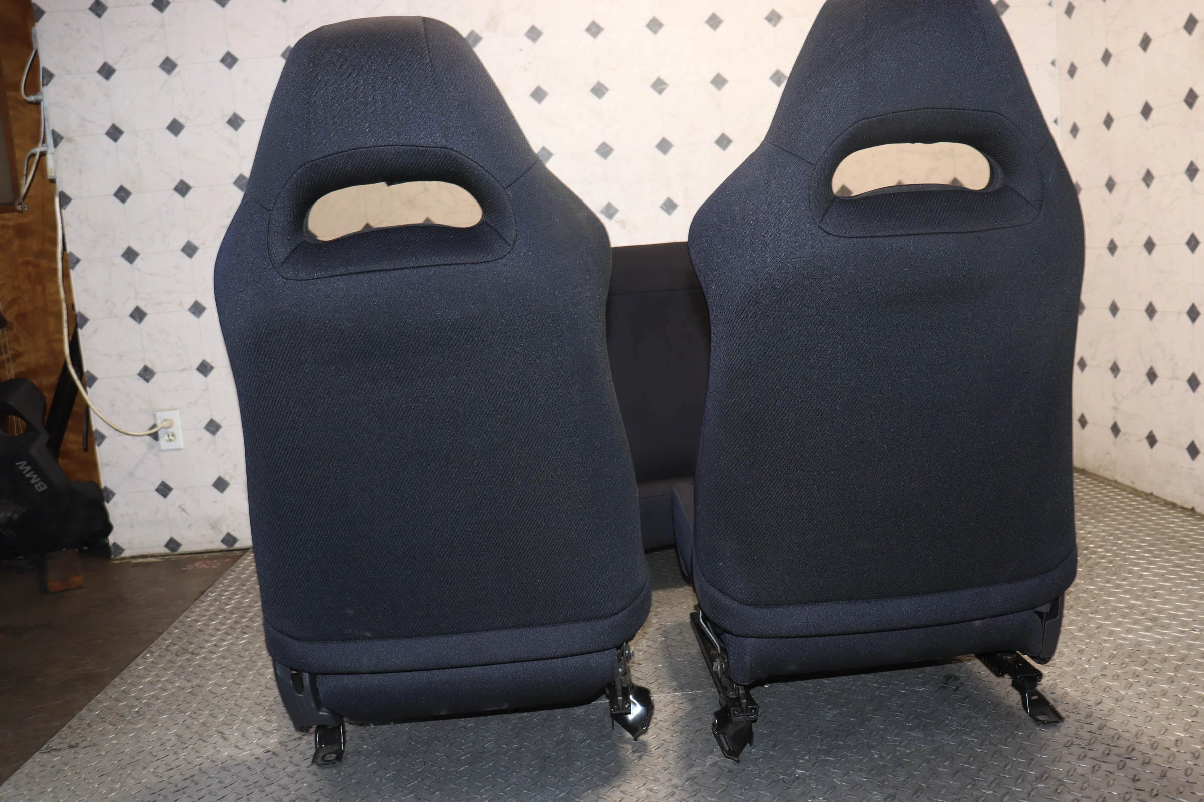 2002 2003 2004 2005 2006 2007 Subaru Impreza WRX STI V7 Front & Rear OEM Seats Set JDM - Image 7