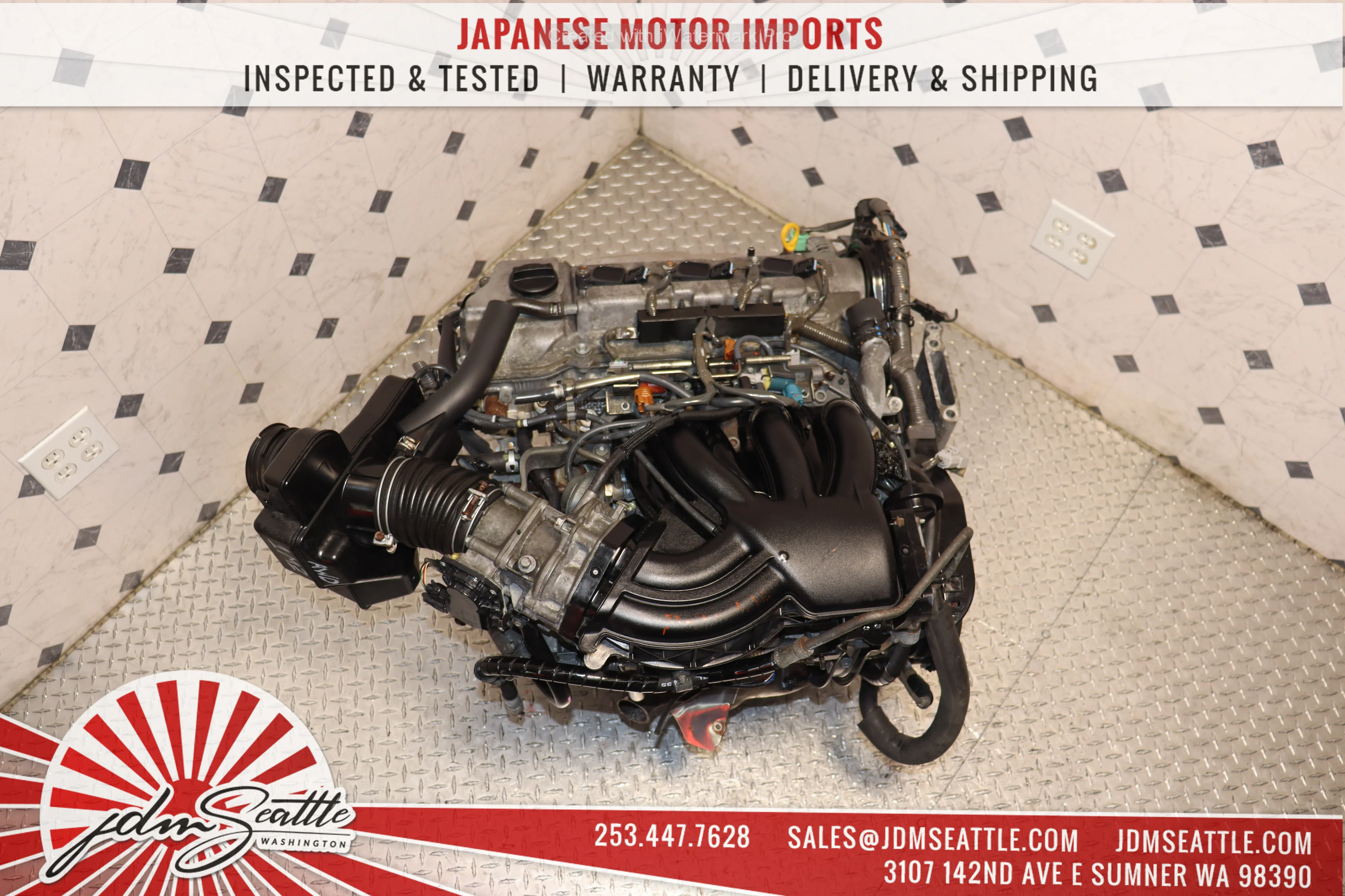 JDM 3MZ-FE 04-06 SIENNA 04-07 HIGHLANDER 04-06 LEXUS RX330 3.3L AWD ENGINE 3MZ - Image 7
