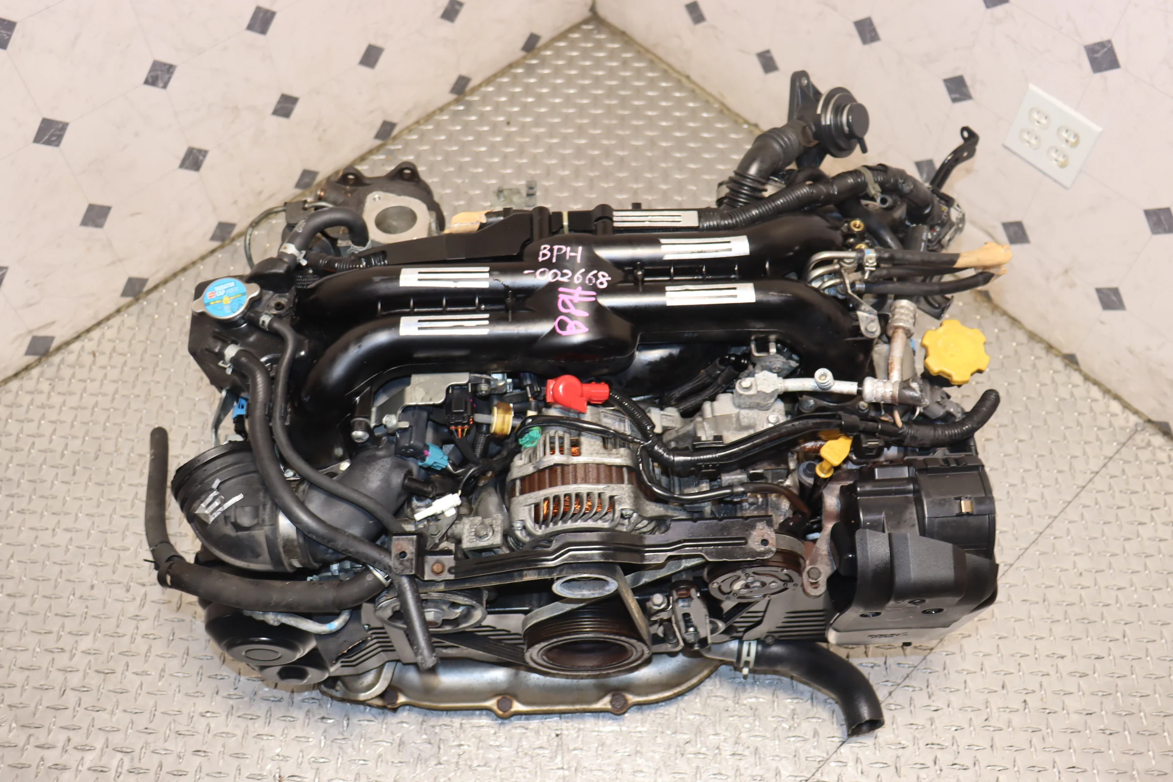2008 2009 2010 2011 2012 2013 2014 Subaru Impreza WRX 2.5L DOHC Single AVCS Turbo Engine JDM EJ255 - Image 3