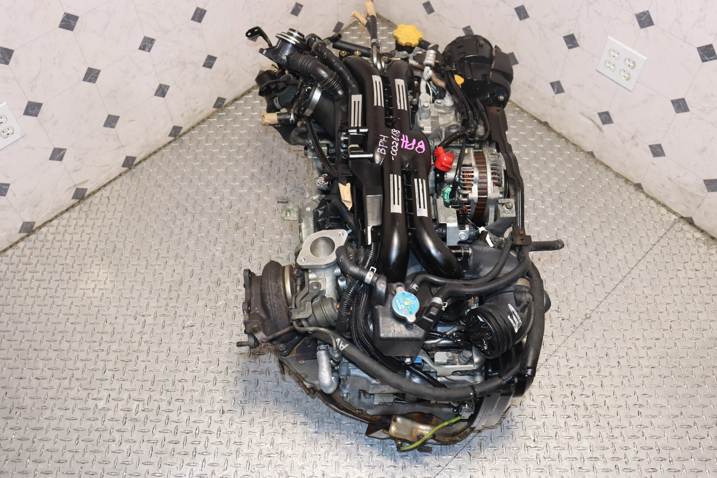 2008 2009 2010 2011 2012 2013 2014 Subaru Impreza WRX 2.5L DOHC Single AVCS Turbo Engine JDM EJ255 - Image 5