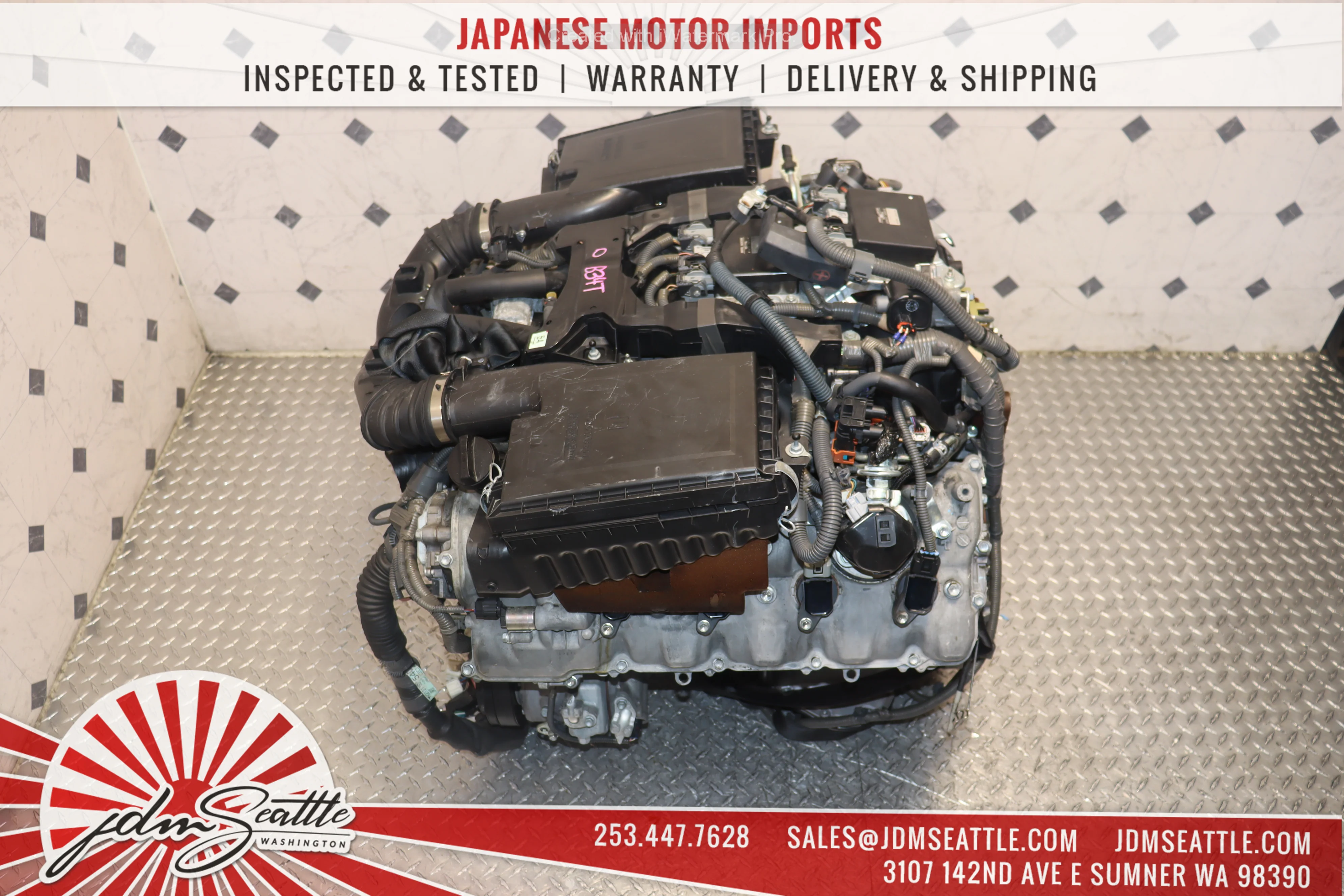 Lexus LS460 GS460 4.6L V8 DOHC VVTi Engine JDM 1UR-FSE - Image 11