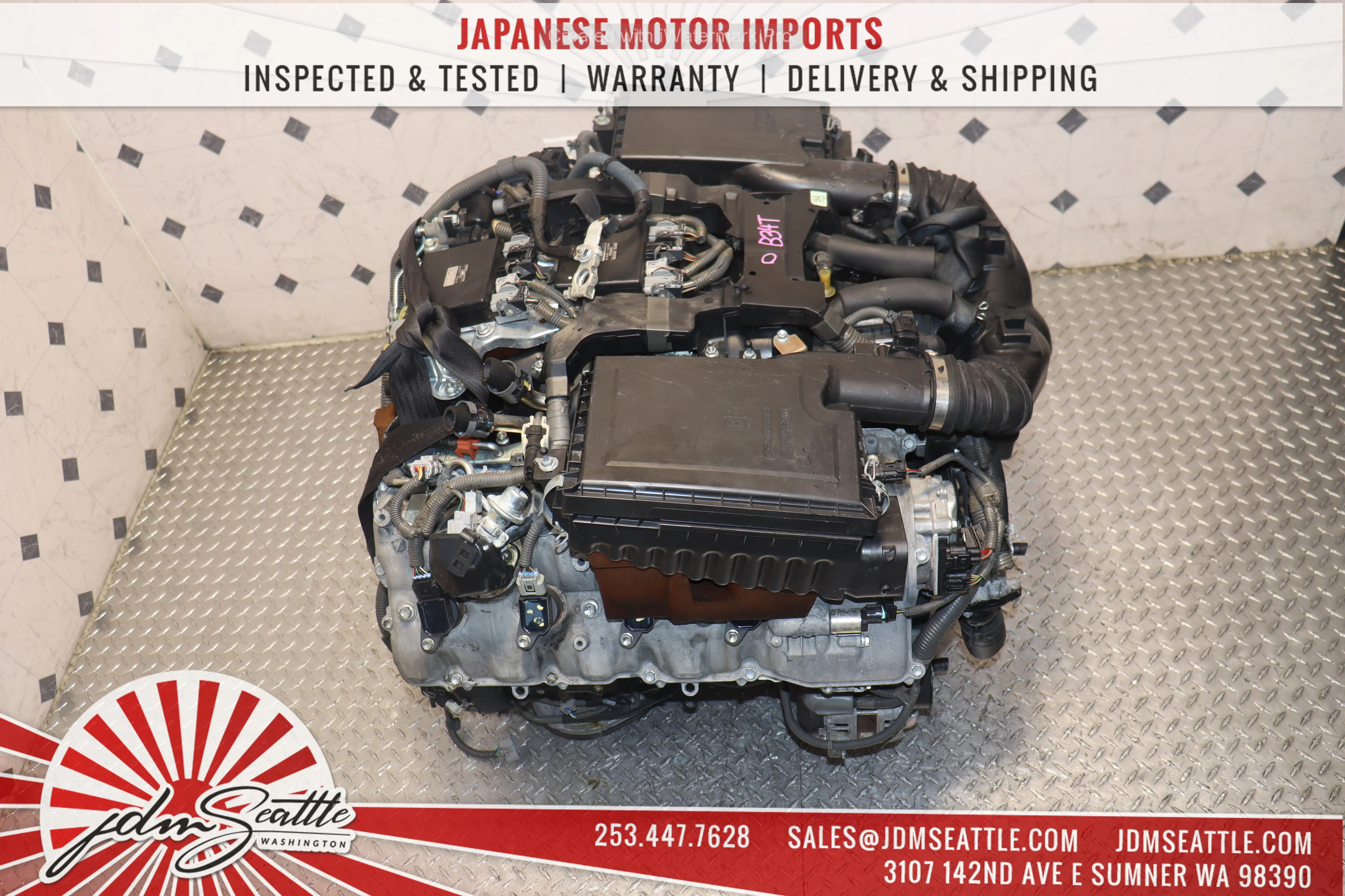 Lexus LS460 GS460 4.6L V8 DOHC VVTi Engine JDM 1UR-FSE - Image 5