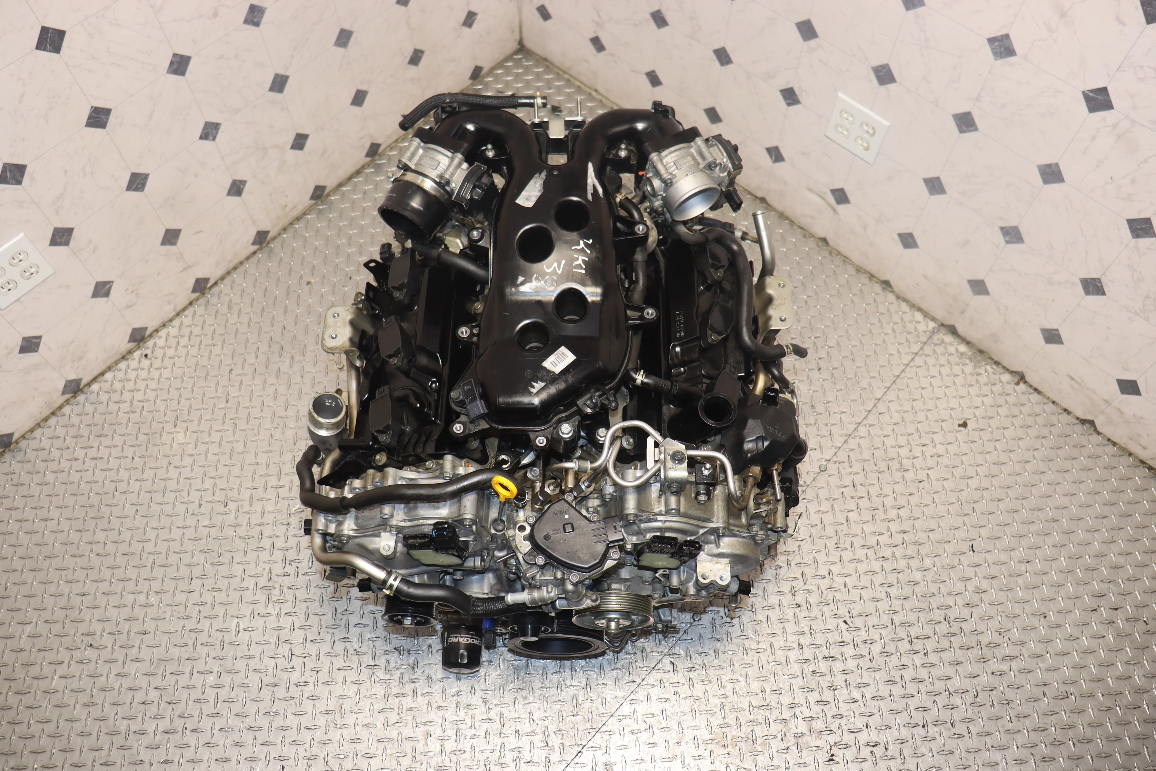 2017 2018 2019 2020 2021 Infiniti Q50 Q60 3.0L V6 Twin Turbo 300HP Engine JDM VR30DDTT - Image 3