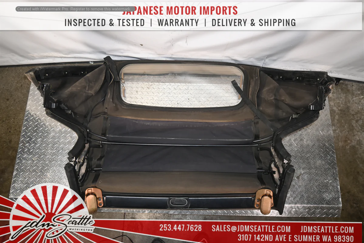 1990-2005 JDM MAZDA MIATA OEM CONVERTIBLE SOFT TOP WITH HEATED GLASS WINDOW - Image 7