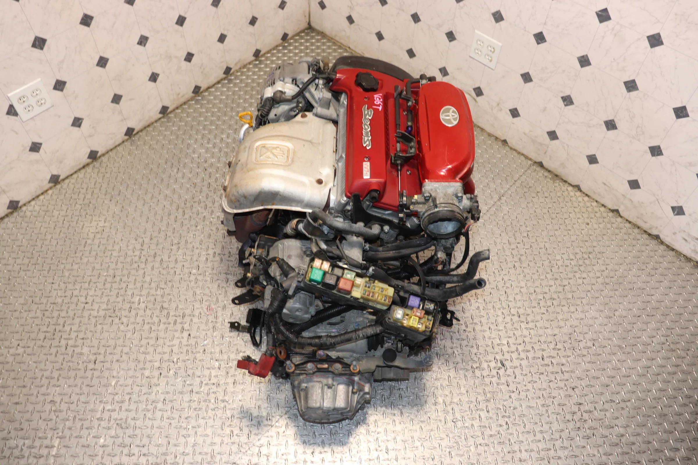Toyota Celica SS-III ST202 3S-GE BEAMS Red Top 2.0L VVTi Engine & 5 Speed Manual Transmission Swap JDM - Image 11
