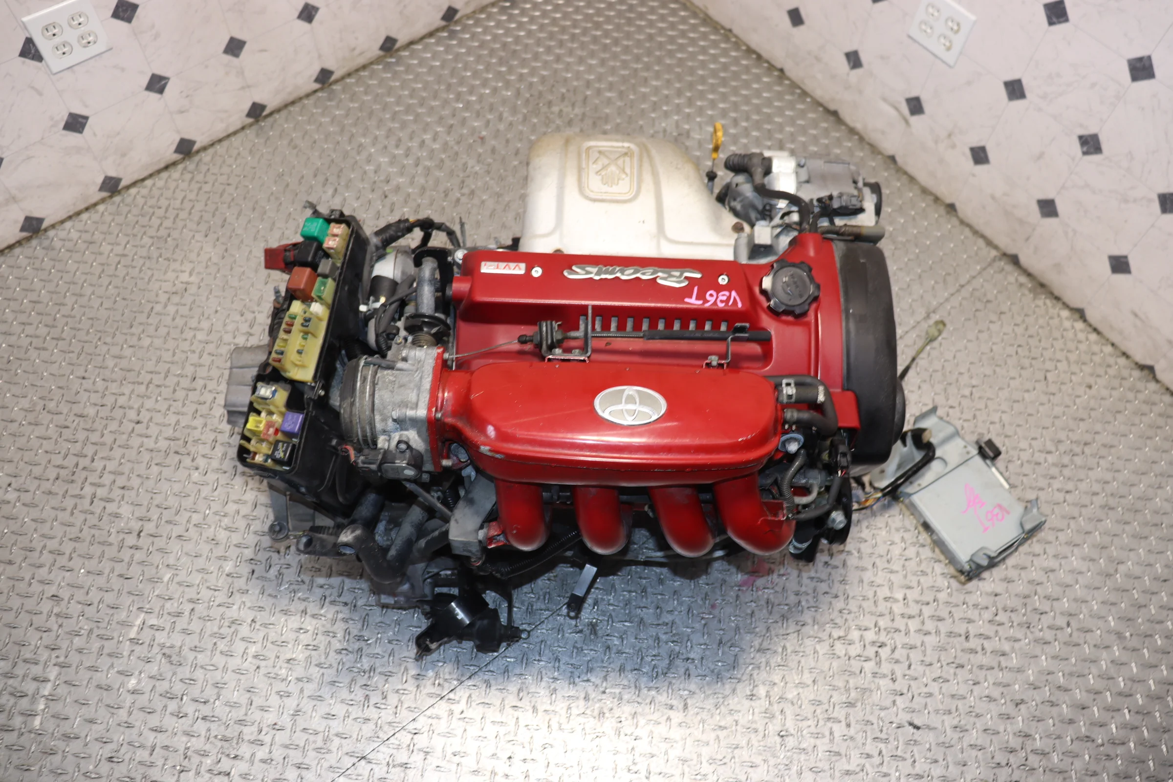 Toyota Celica SS-III ST202 3S-GE BEAMS Red Top 2.0L VVTi Engine & 5 Speed Manual Transmission Swap JDM - Image 8