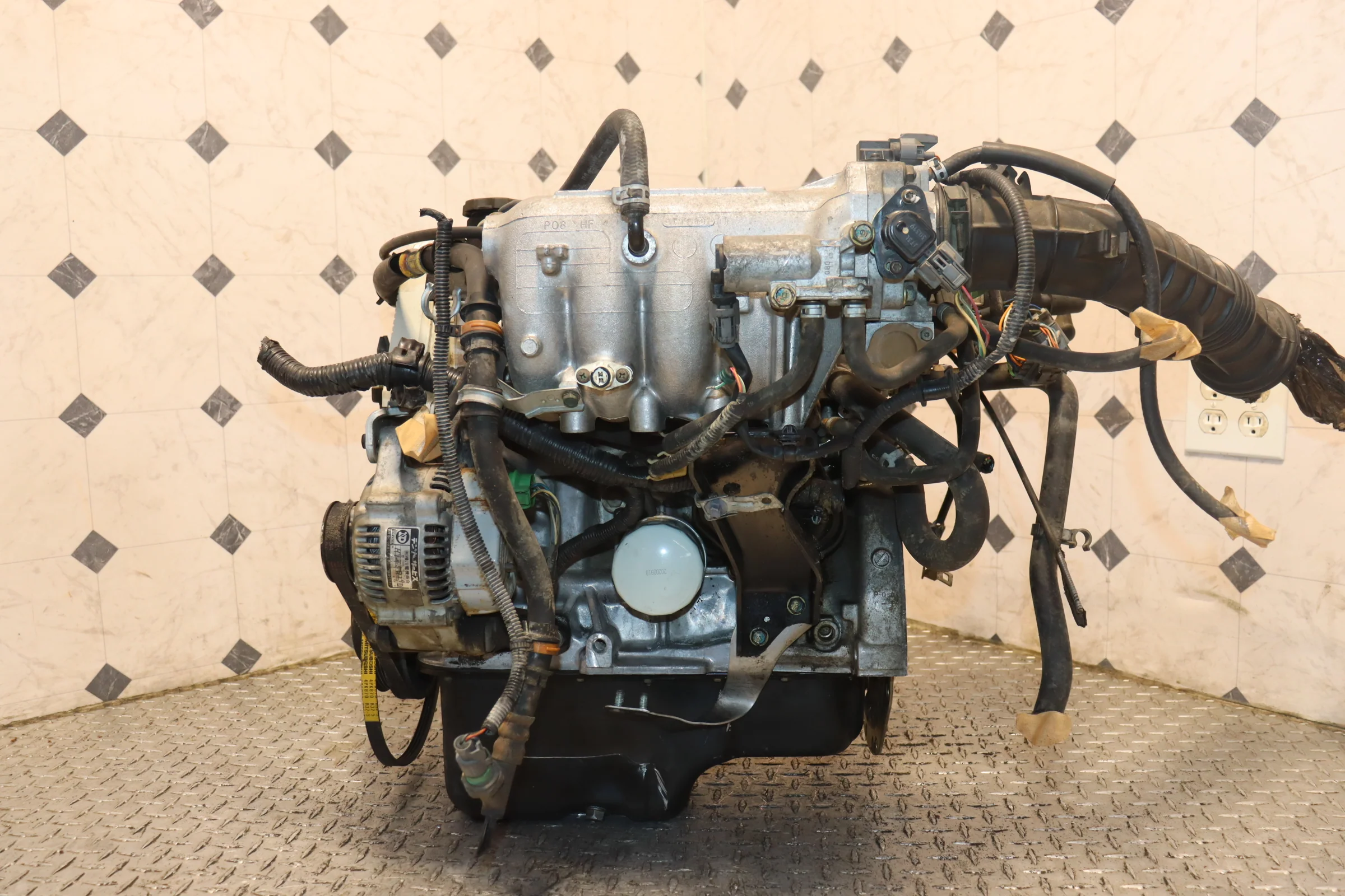 1996 1997 1998 1999 2000 Honda Civic 1.5L SOHC Single VTEC Engine JDM D15B OEM - Image 10