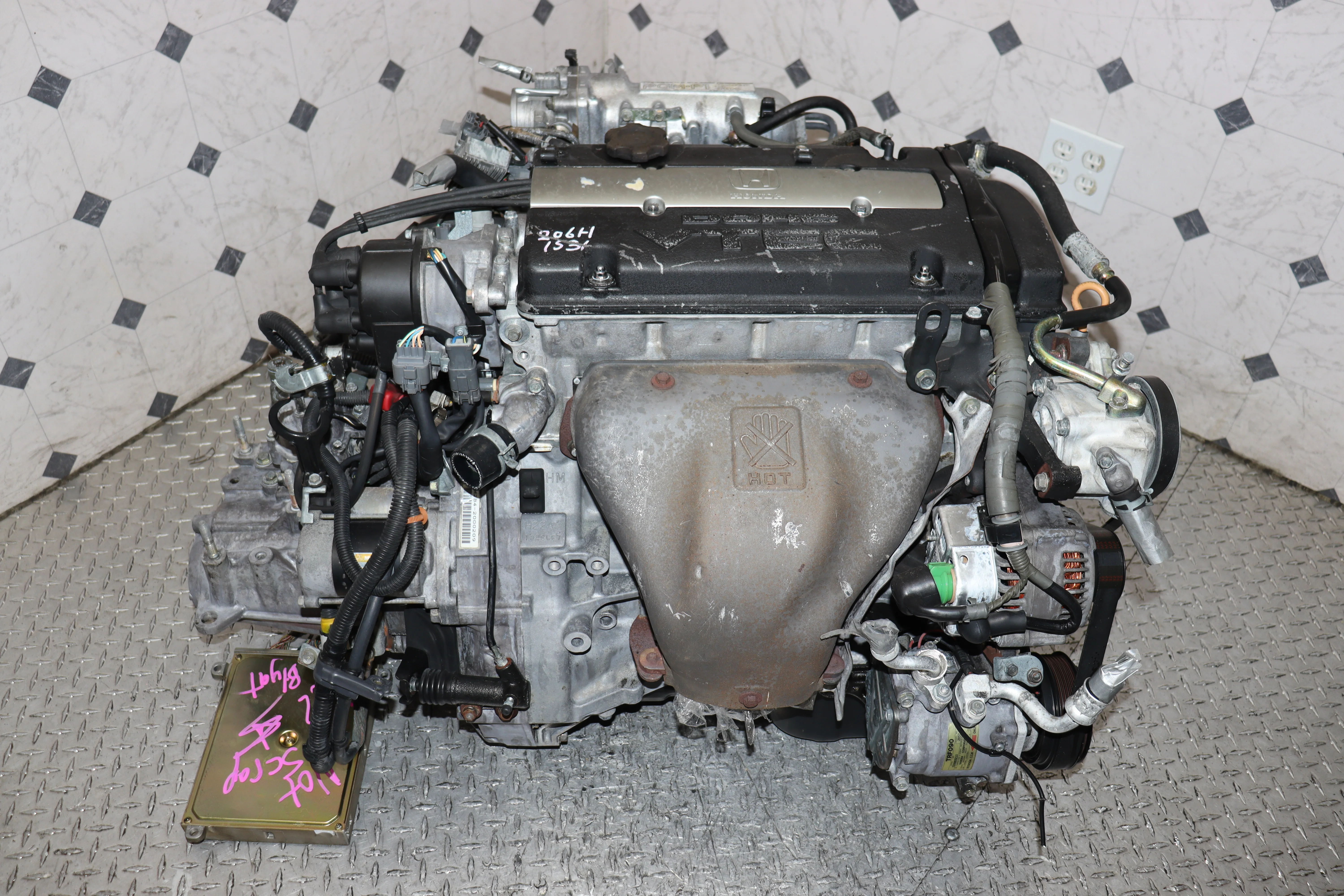 1998 1999 2000 2001 Honda Prelude BB6 Type S H22A 2.2L DOHC VTEC Engine & 5 Speed LSD Manual Transmission Swap JDM - Image 6