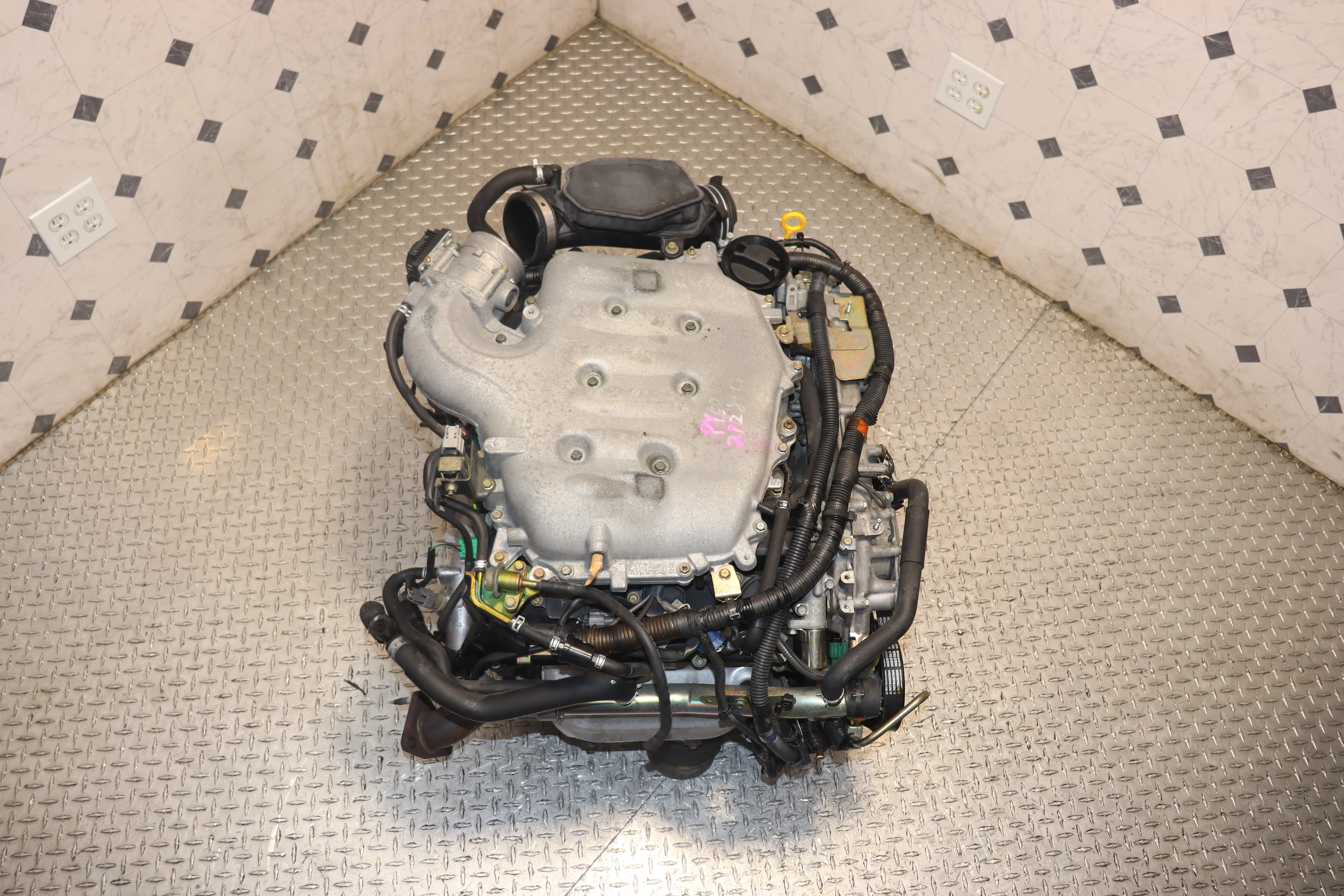 2003 2004 2005 Infiniti G35 3.5L V6 DOHC Non-Revup Engine JDM VQ35DE - Image 5