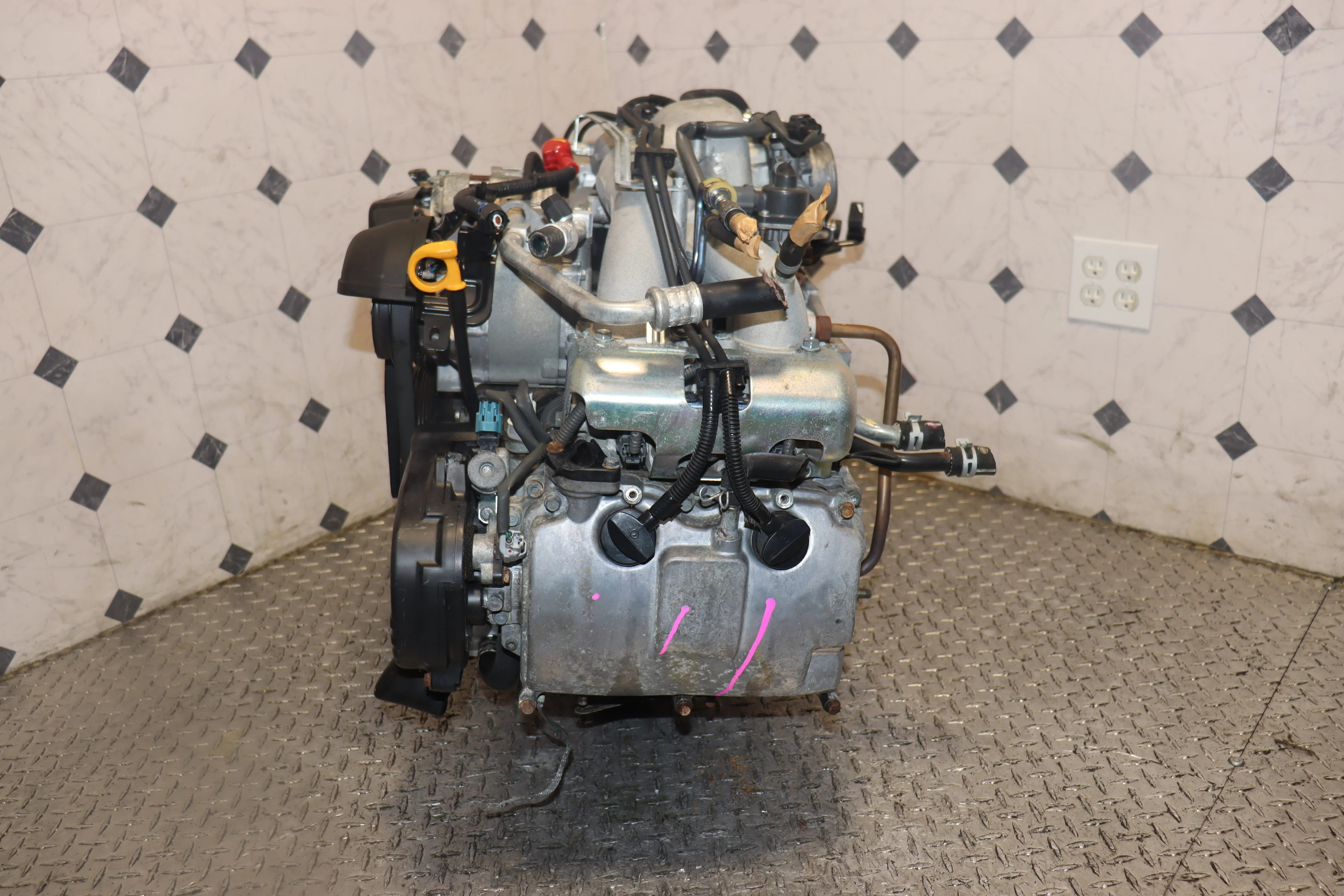 2006 2007 2008 2009 2010 Subaru Forester 2.5L H4 SOHC AVCS Engine JDM EJ25 EJ253 - Image 4