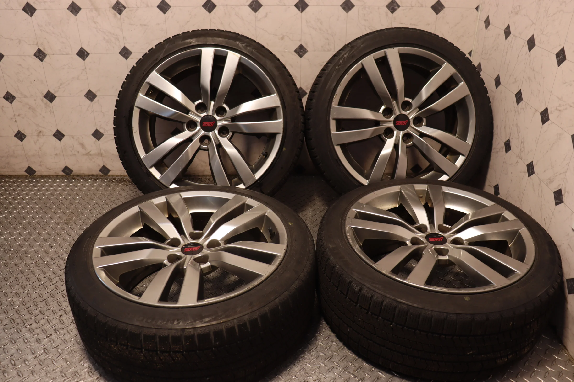 2008 2009 2010 2011 2012 2013 2014 Subaru Impreza WRX STI GRB GVB 18 Inch OEM Wheels Rims Set of 4 JDM - Image 4