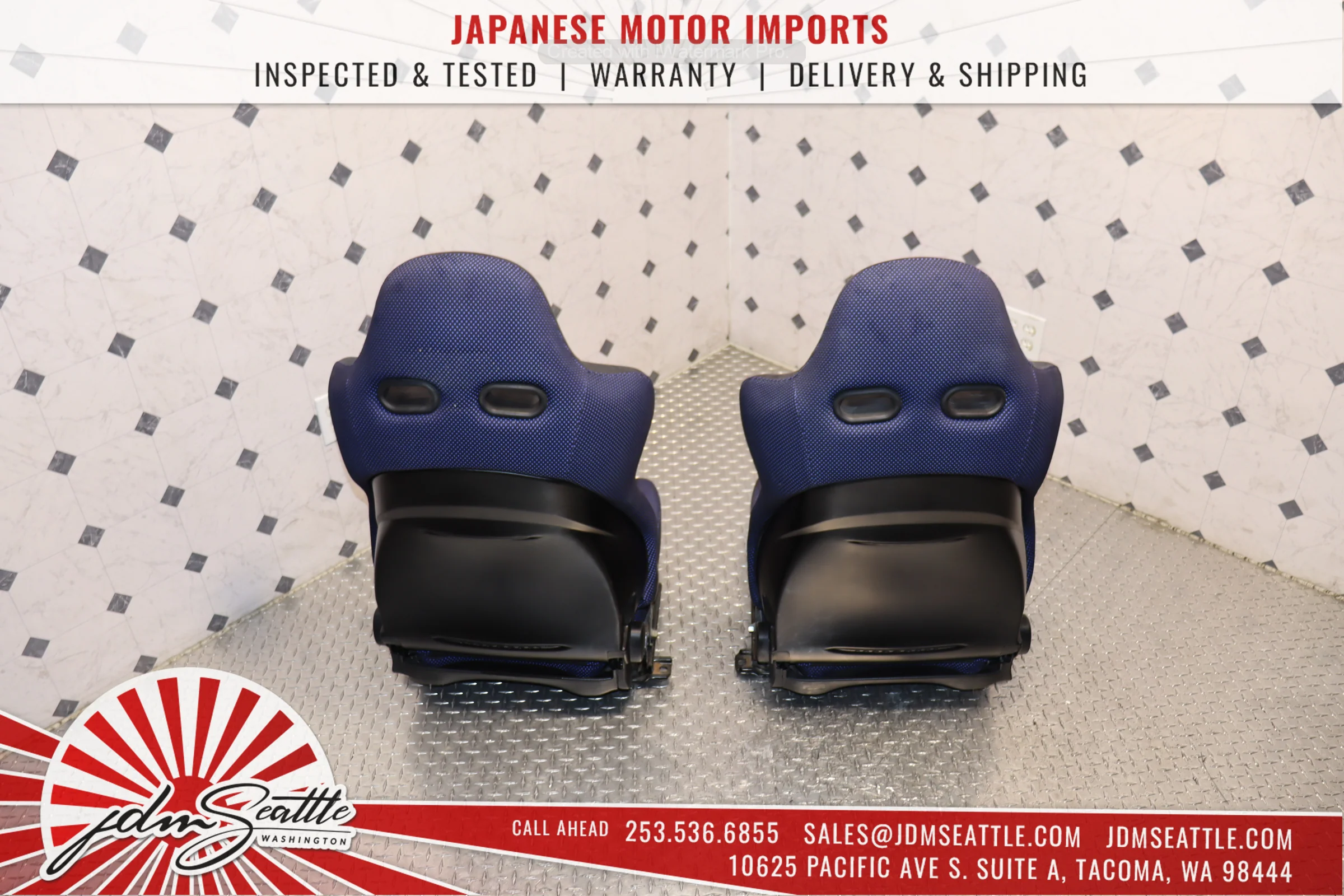 JDM 1998 MITSUBISHI EVOLUTION V FRONT & REAR RECARO SEAT SET OEM EVO 5 - Image 10