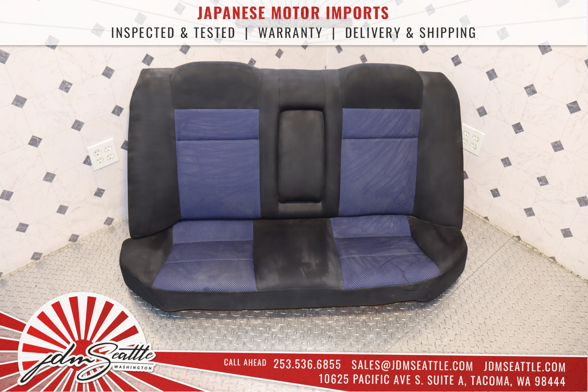 JDM 1998 MITSUBISHI EVOLUTION V FRONT & REAR RECARO SEAT SET OEM EVO 5 - Image 4