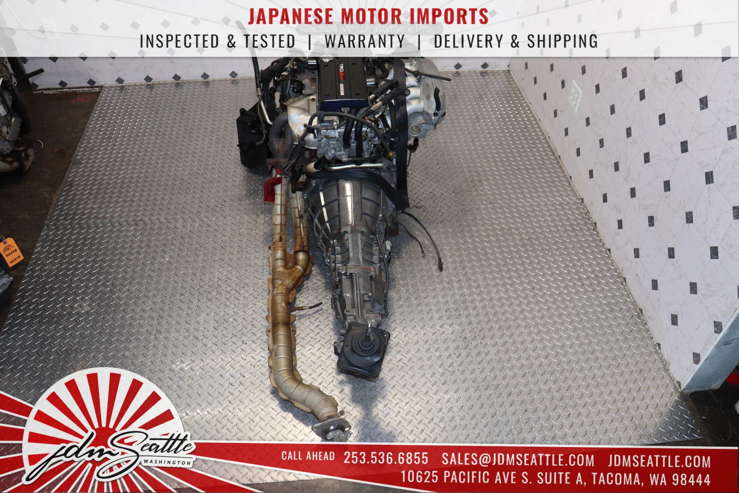 1998-2005 Toyota Altezza SXE10 Blacktop BEAMS JDM 3S-GE Engine & 6-Speed Manual J160 Transmission Swap - Image 4