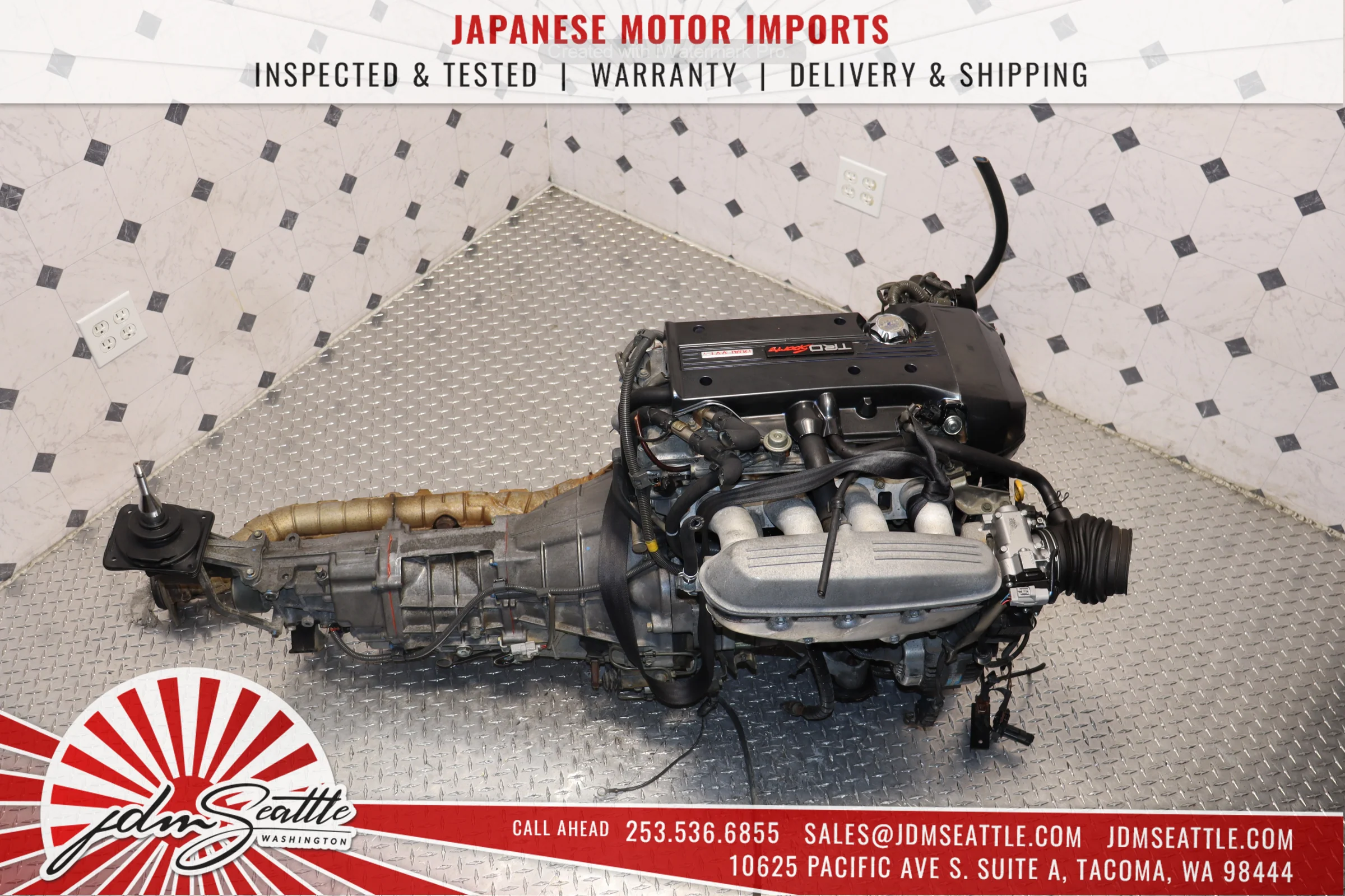 1998-2005 Toyota Altezza SXE10 Blacktop BEAMS JDM 3S-GE Engine & 6-Speed Manual J160 Transmission Swap - Image 7