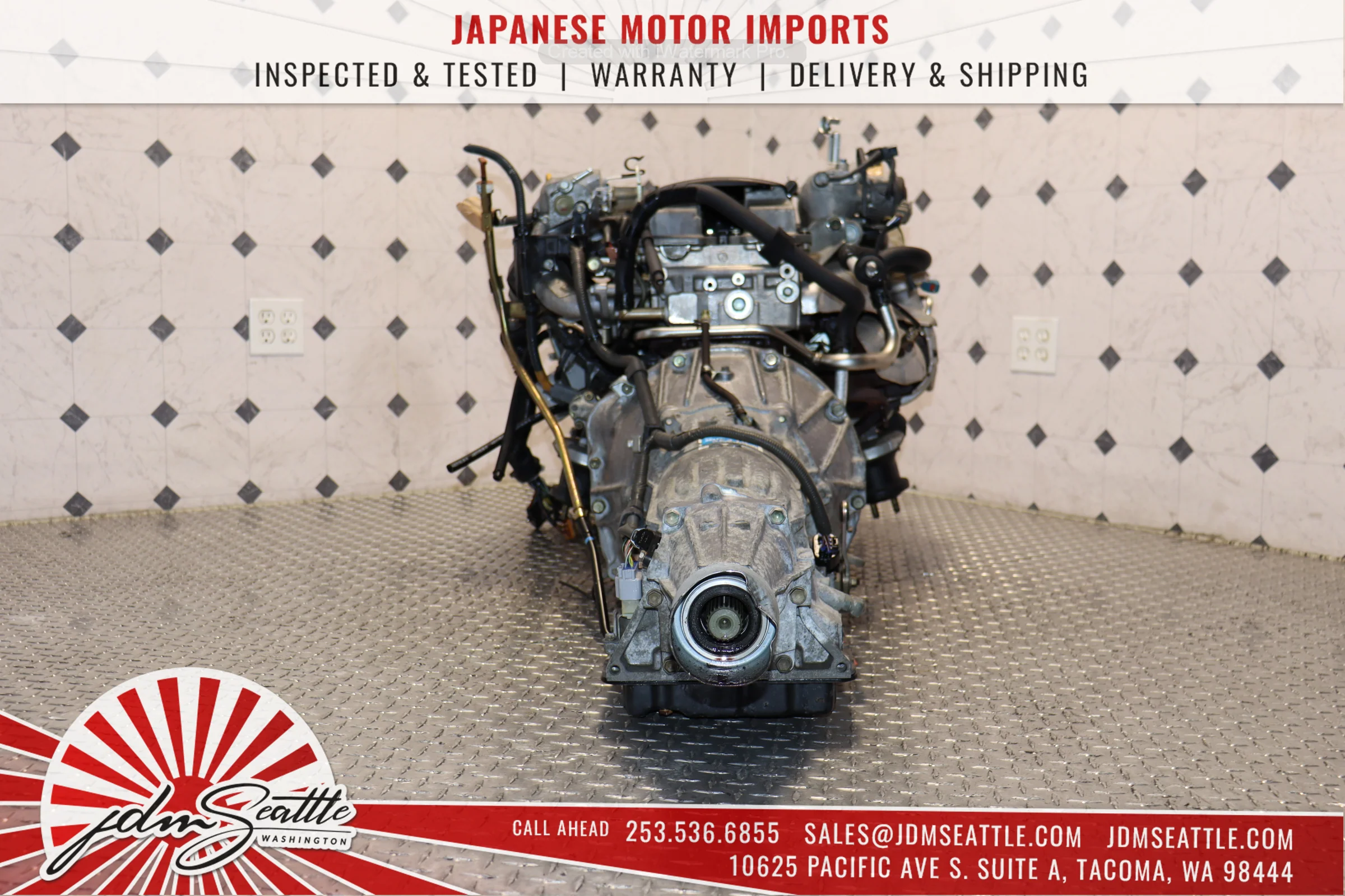 JDM 1JZ-GTE VVTI TURBO MOTOR & AUTOMATIC TRANSMISSION LEXUS IS300 GS300 TOYOTA CHASER 1JZ ENGINE SWAP - Image 13