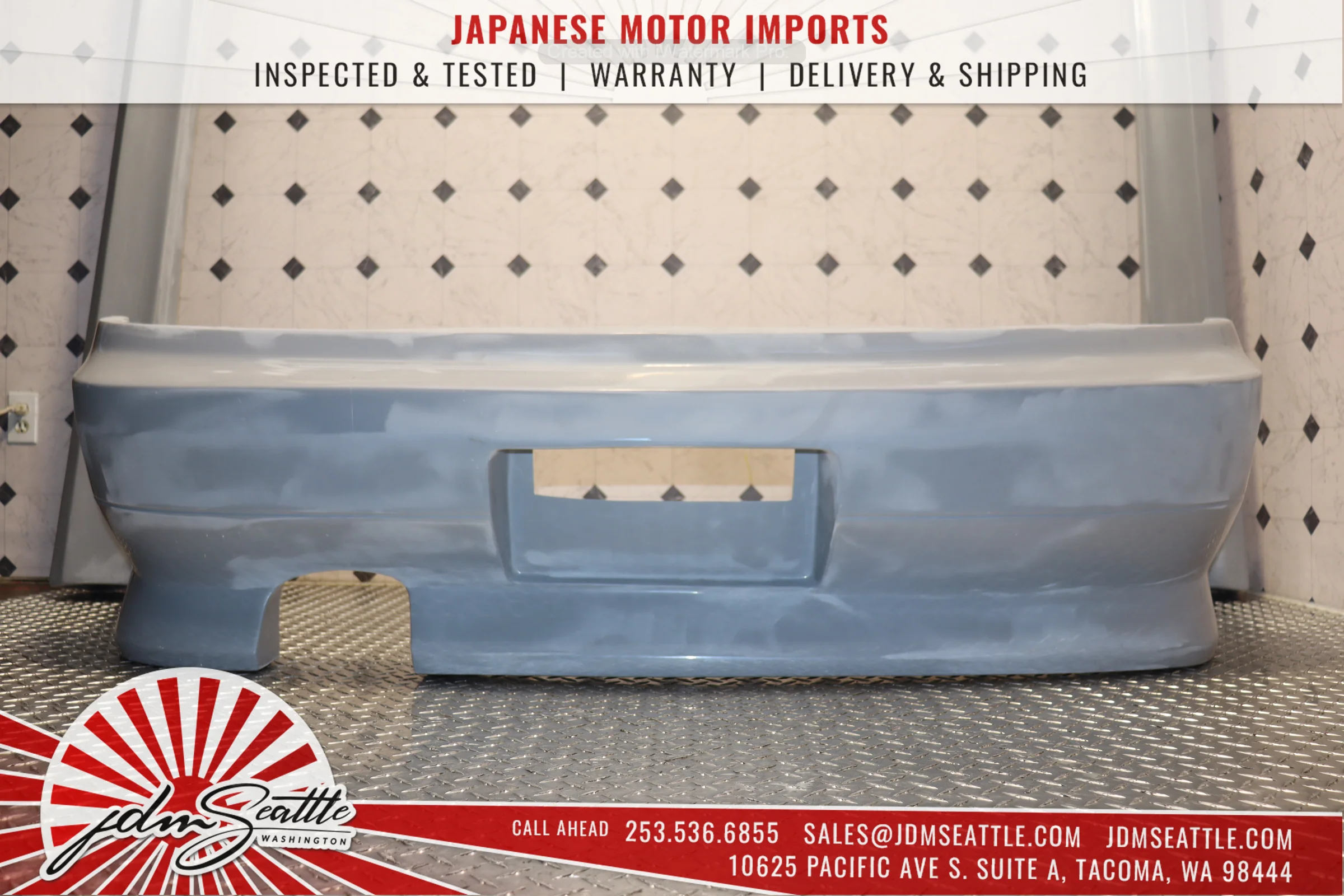 JDM 94-98 NISSAN SILVIA S14 KOUKI BODY KIT FRONT/REAR BUMPER & SIDE SKIRTS VERTEX STYLE - Image 6
