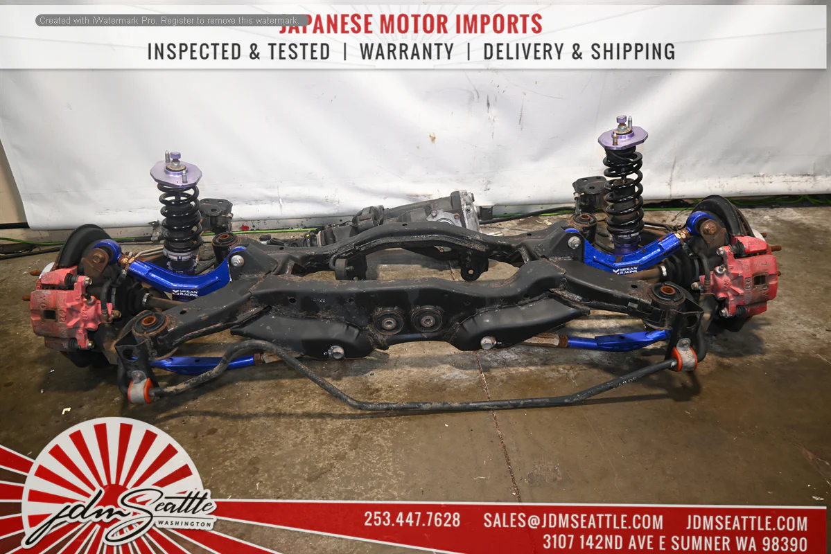 JDM 02-05 SUBARU FORESTER COMPLETE FRONT AND REAR SUBFRAME WITH COMPONETS AND DIFFERENCIAL - Image 4