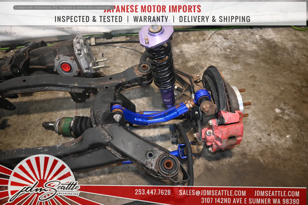 JDM 02-05 SUBARU FORESTER COMPLETE FRONT AND REAR SUBFRAME WITH COMPONETS AND DIFFERENCIAL - Image 5