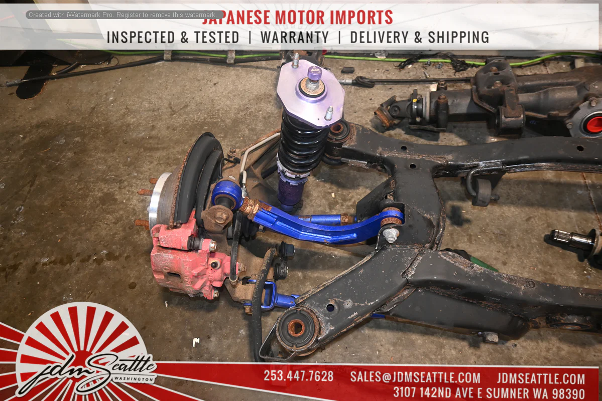 JDM 02-05 SUBARU FORESTER COMPLETE FRONT AND REAR SUBFRAME WITH COMPONETS AND DIFFERENCIAL - Image 6