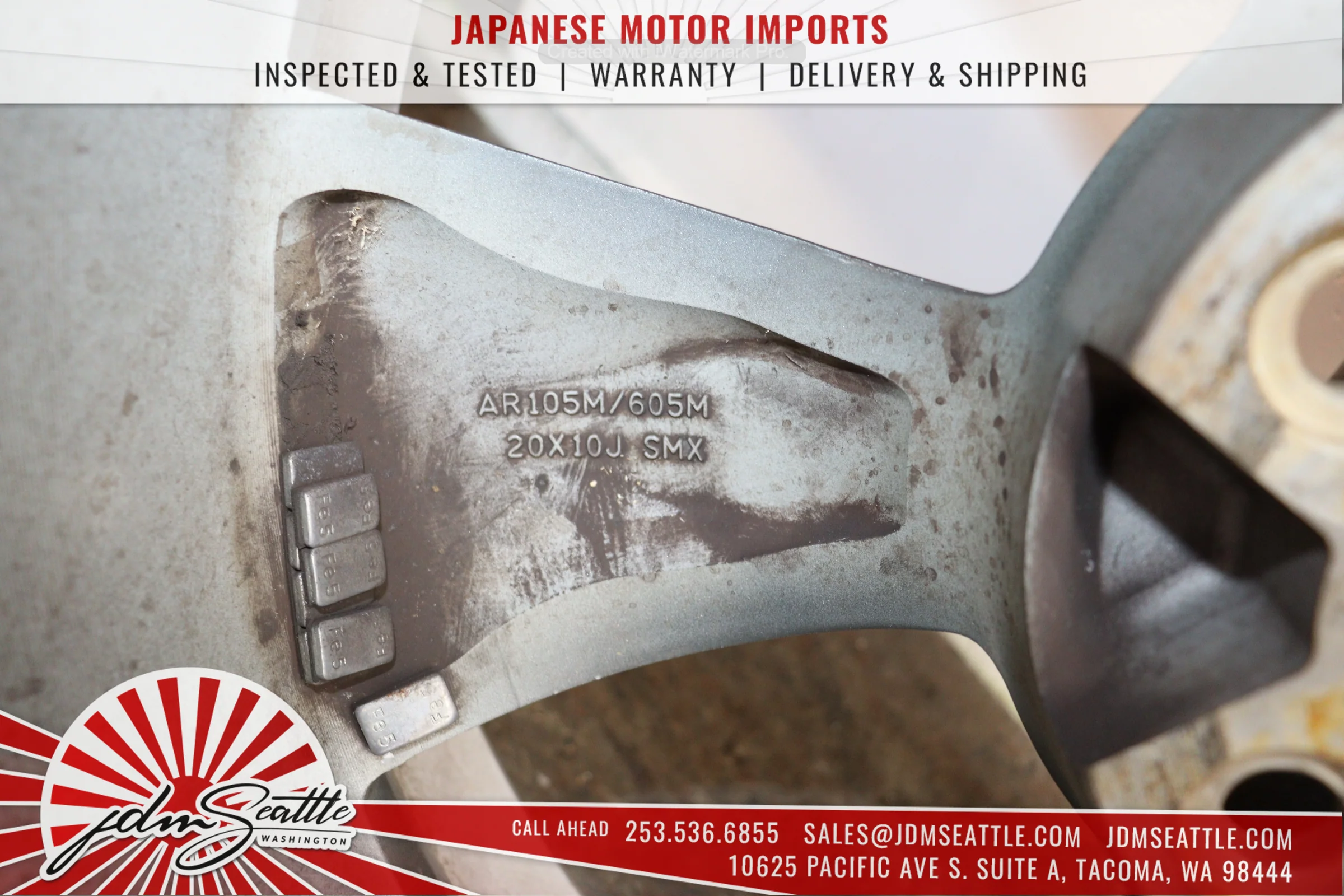 JDM 03-05 350Z FRONT AND REAR TIRES/RIMS 245/35/ZR20 / 27530/ZR20 20/9/10J OFFSET - Image 20