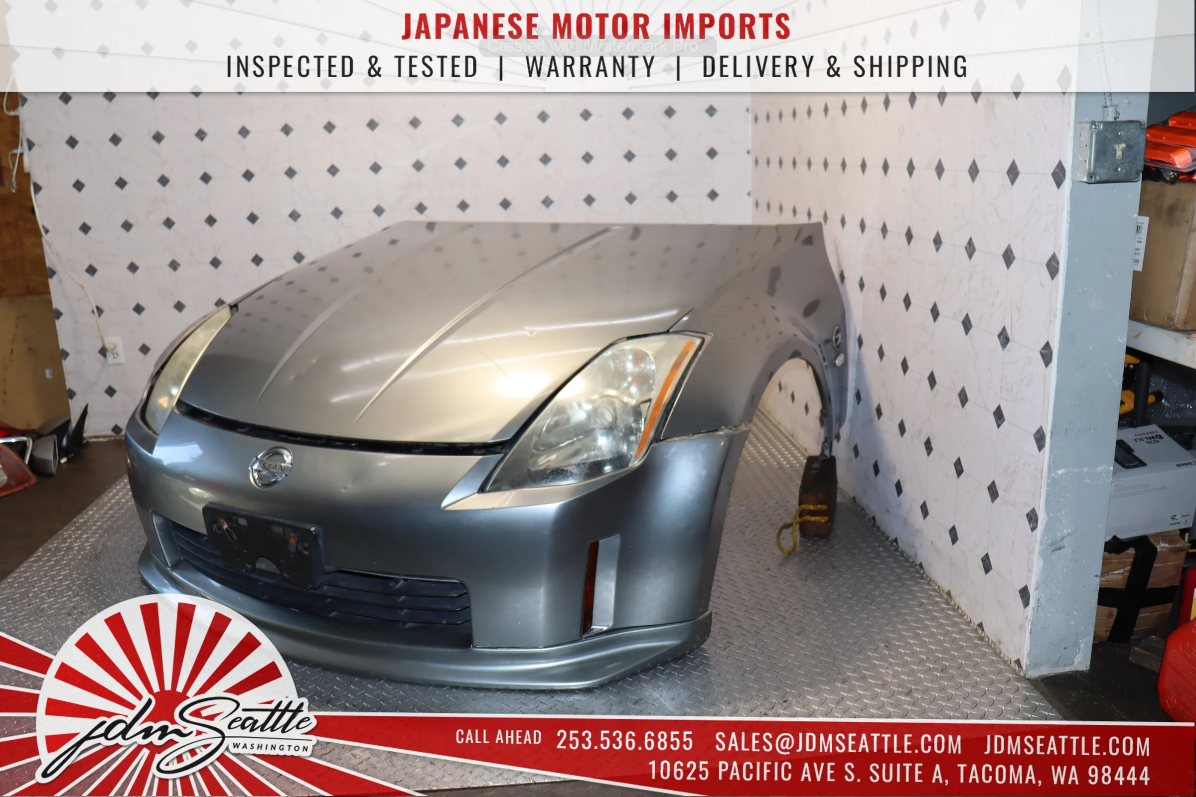 JDM 03-05 NISSAN 350Z/Z33 FRONT END CONVERSION NOSE CUT CLIP - Image 10
