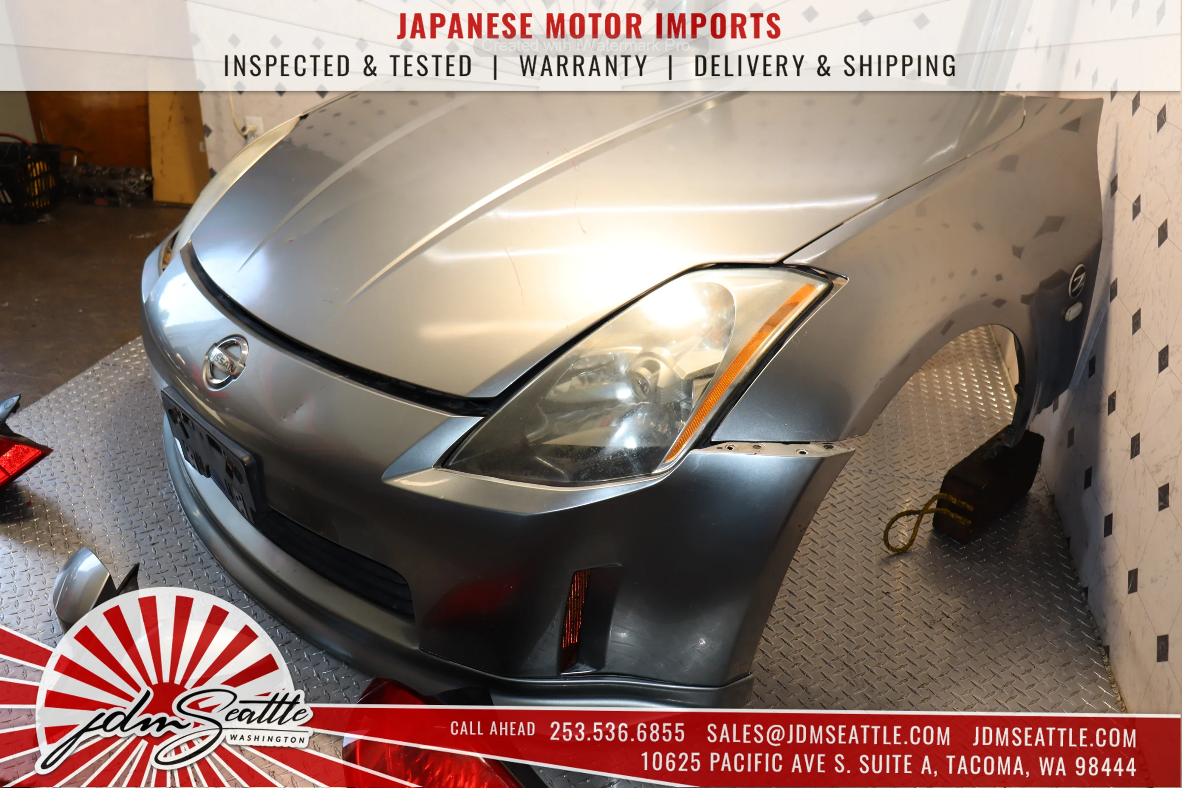JDM 03-05 NISSAN 350Z/Z33 FRONT END CONVERSION NOSE CUT CLIP - Image 11
