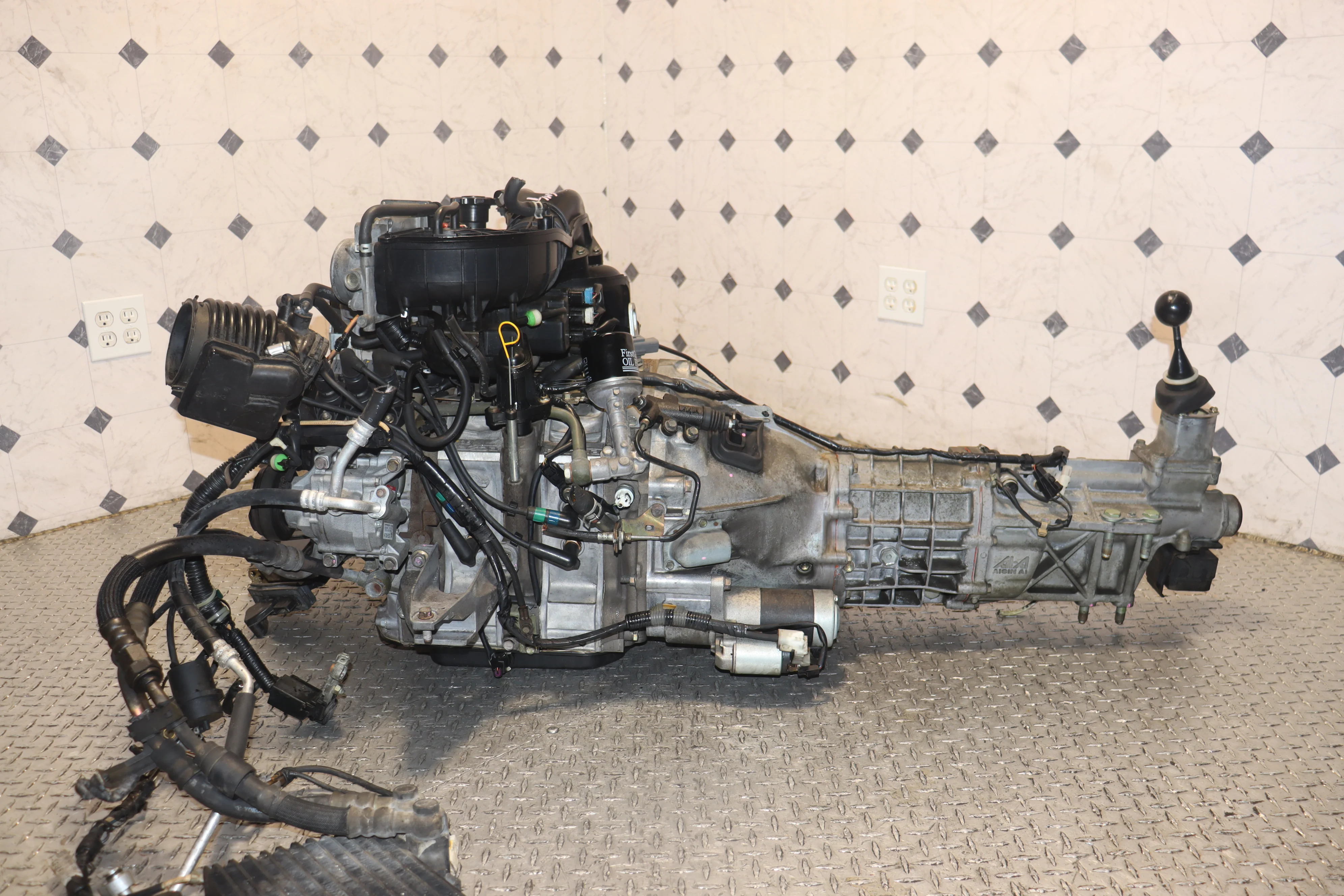 2004 2005 2006 2007 2008 Mazda RX-8 1.3L 6-Port RENESIS Rotary Engine & 6 Speed Manual Transmission JDM 13B-MSP - Image 9