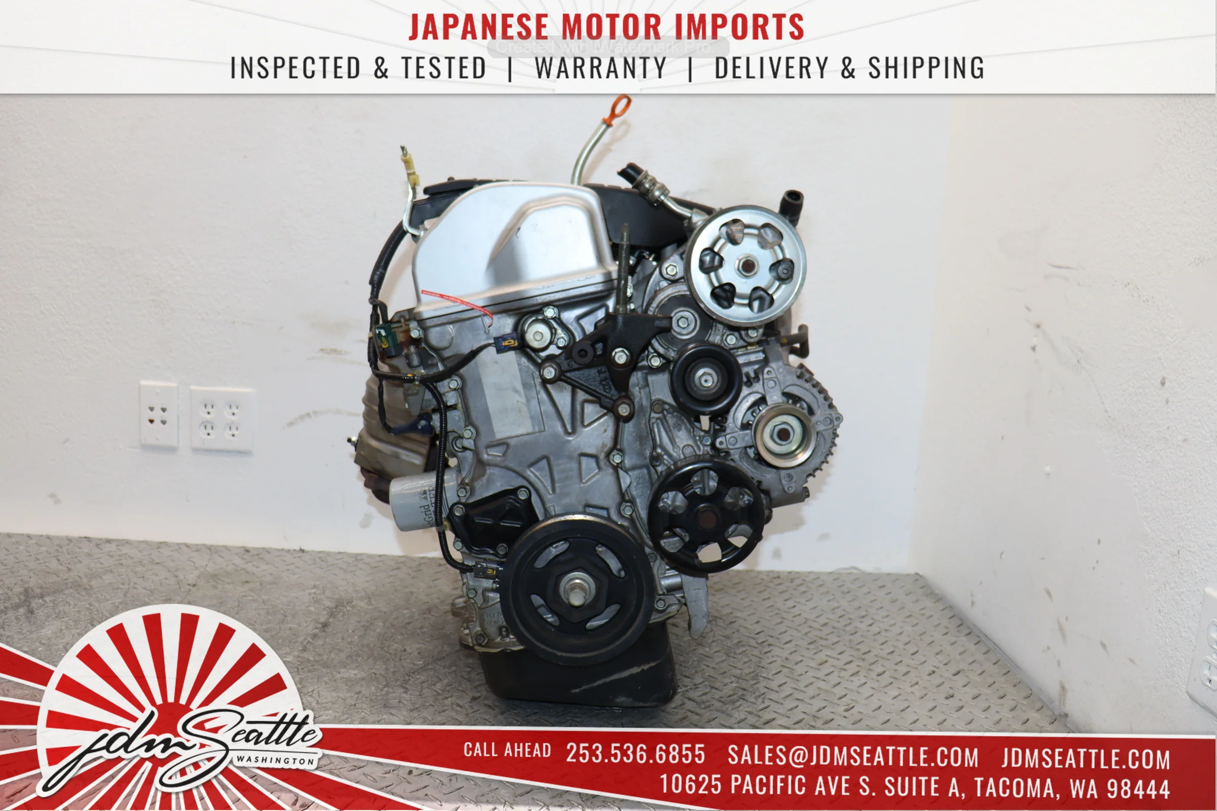 JDM K20A 06-10 ACURA RSX BASE ENGINE 2.0L DOHC VTEC MOTOR 03 04 05 - Image 6
