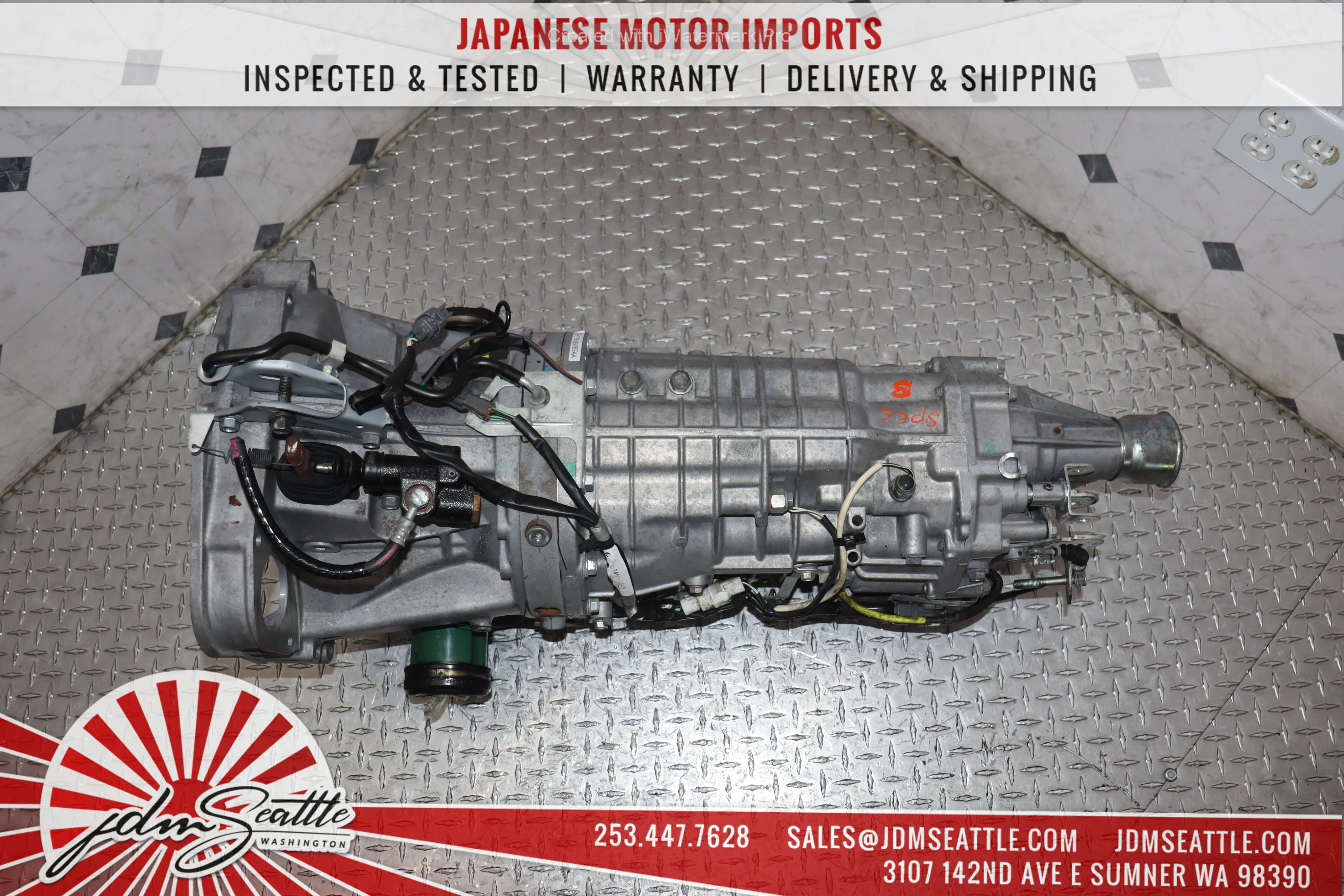 2008 2009 Subaru Legacy Spec B 6 Speed Manual AWD Transmission JDM 3.90 Final Drive With Diff - Image 8