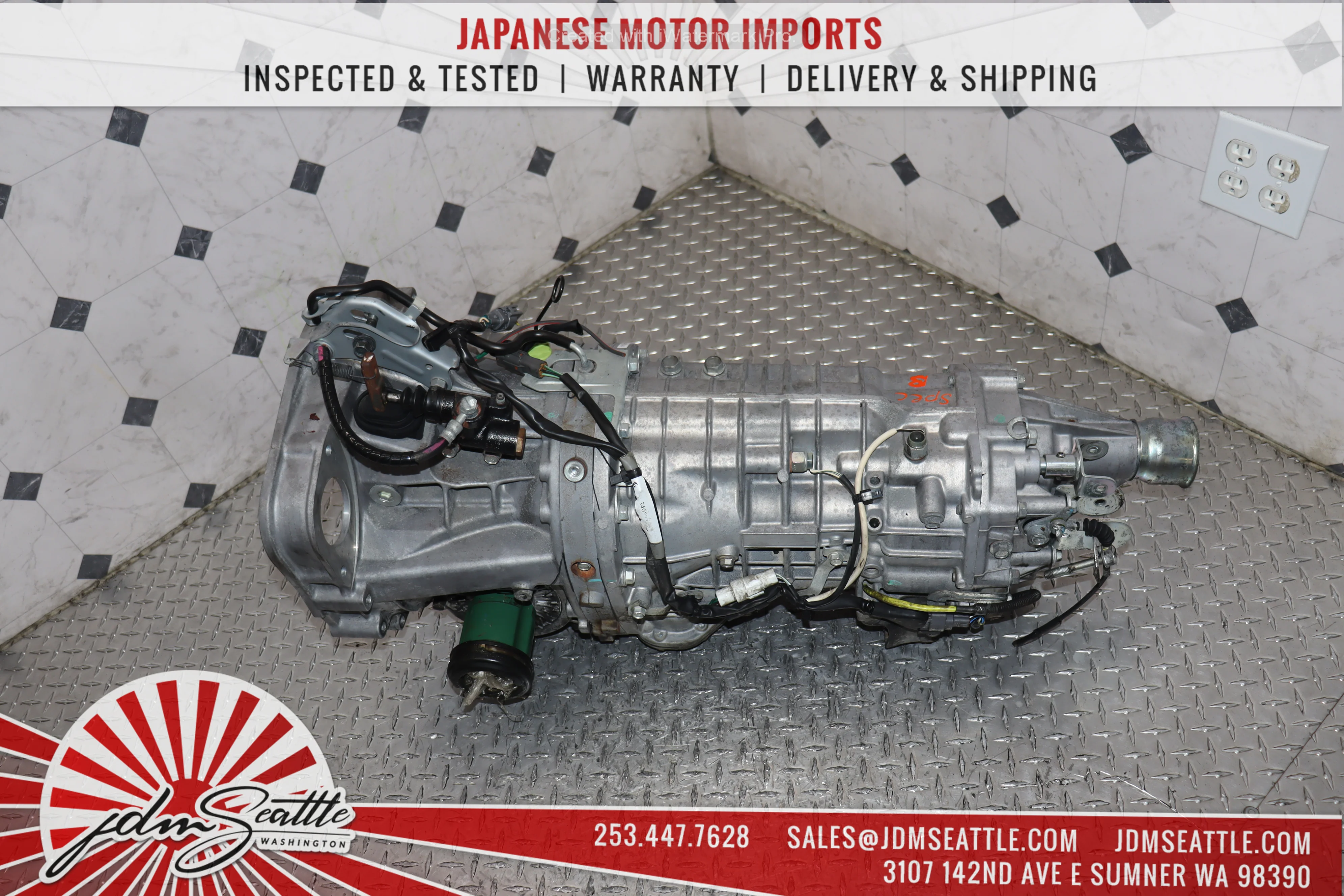 2008 2009 Subaru Legacy Spec B 6 Speed Manual AWD Transmission JDM 3.90 Final Drive With Diff - Image 9