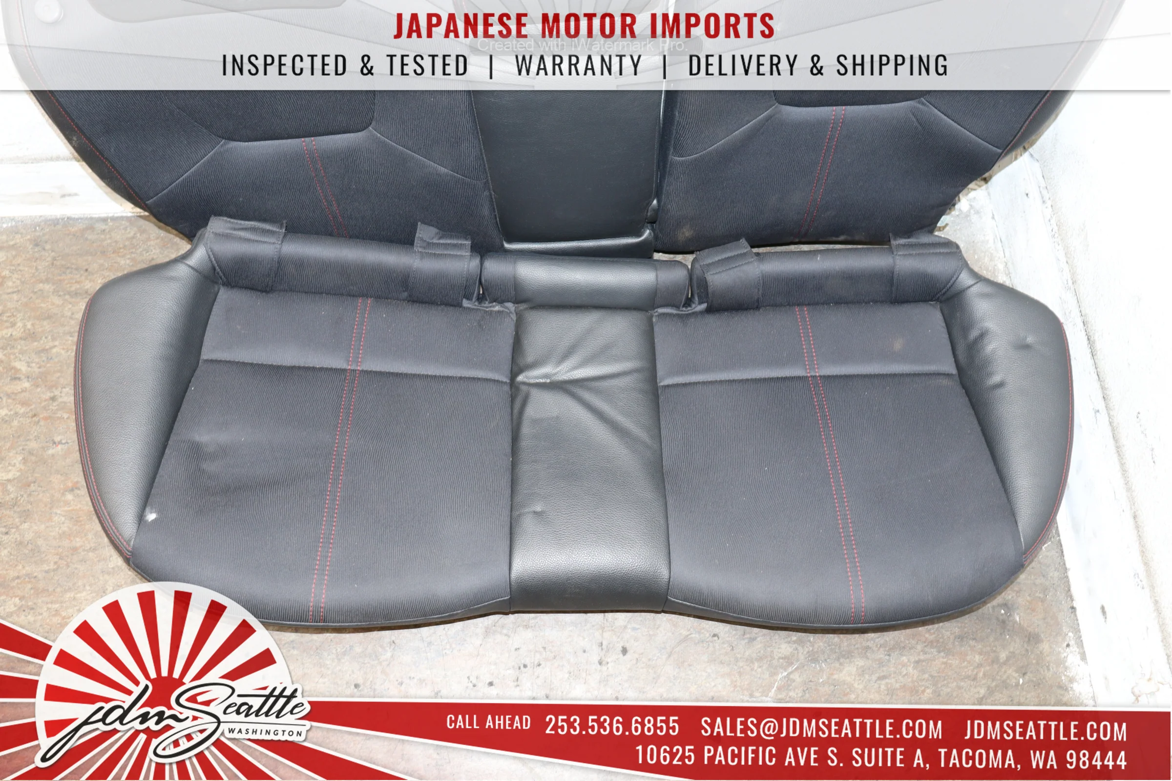 JDM OEM Version 10 Seats - Subaru WRX STI Sedan (2008-2014) - Image 5