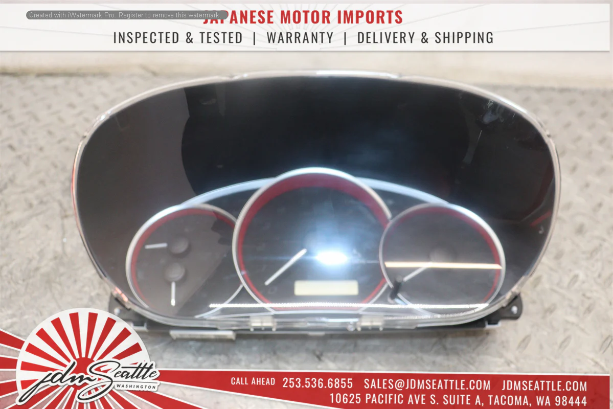JDM 08-14 SUBARU WRX STI V10 DIGITAL GAUGE CLUSTER OEM - Image 2