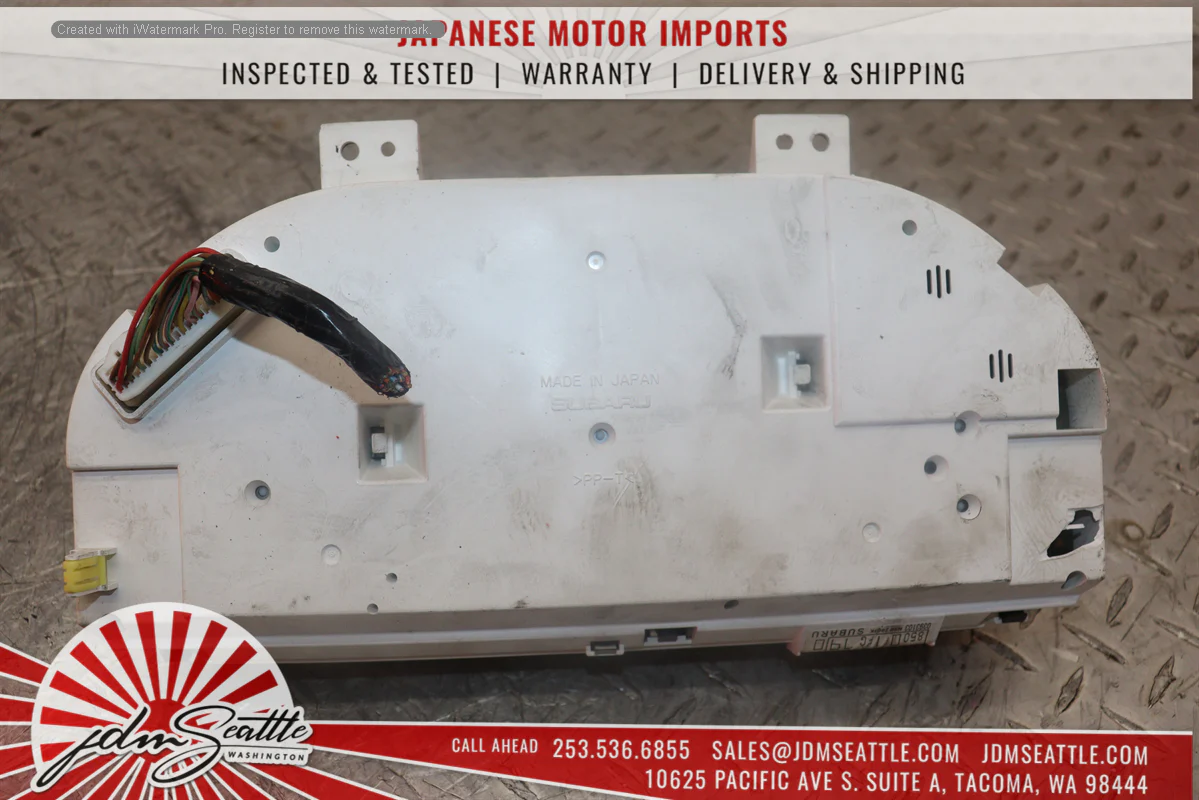 JDM 08-14 SUBARU WRX STI V10 DIGITAL GAUGE CLUSTER OEM - Image 4