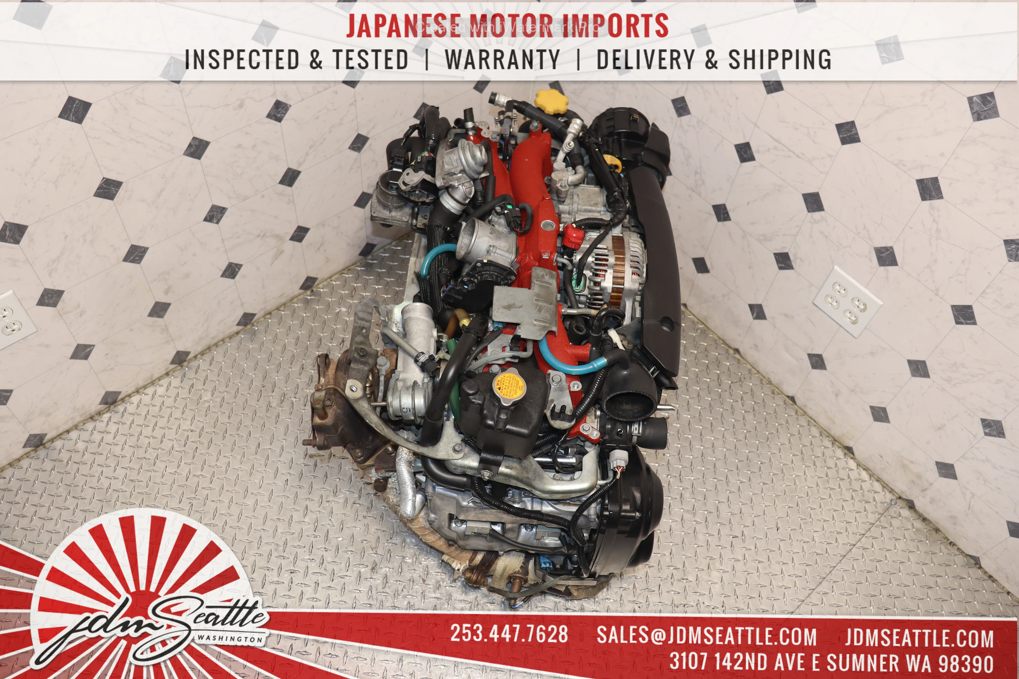 2015 2016 2017 2018 2019 2020 2021 Subaru WRX STI 2.5L DOHC Turbo AVCS Engine JDM EJ257 V10 - Image 10