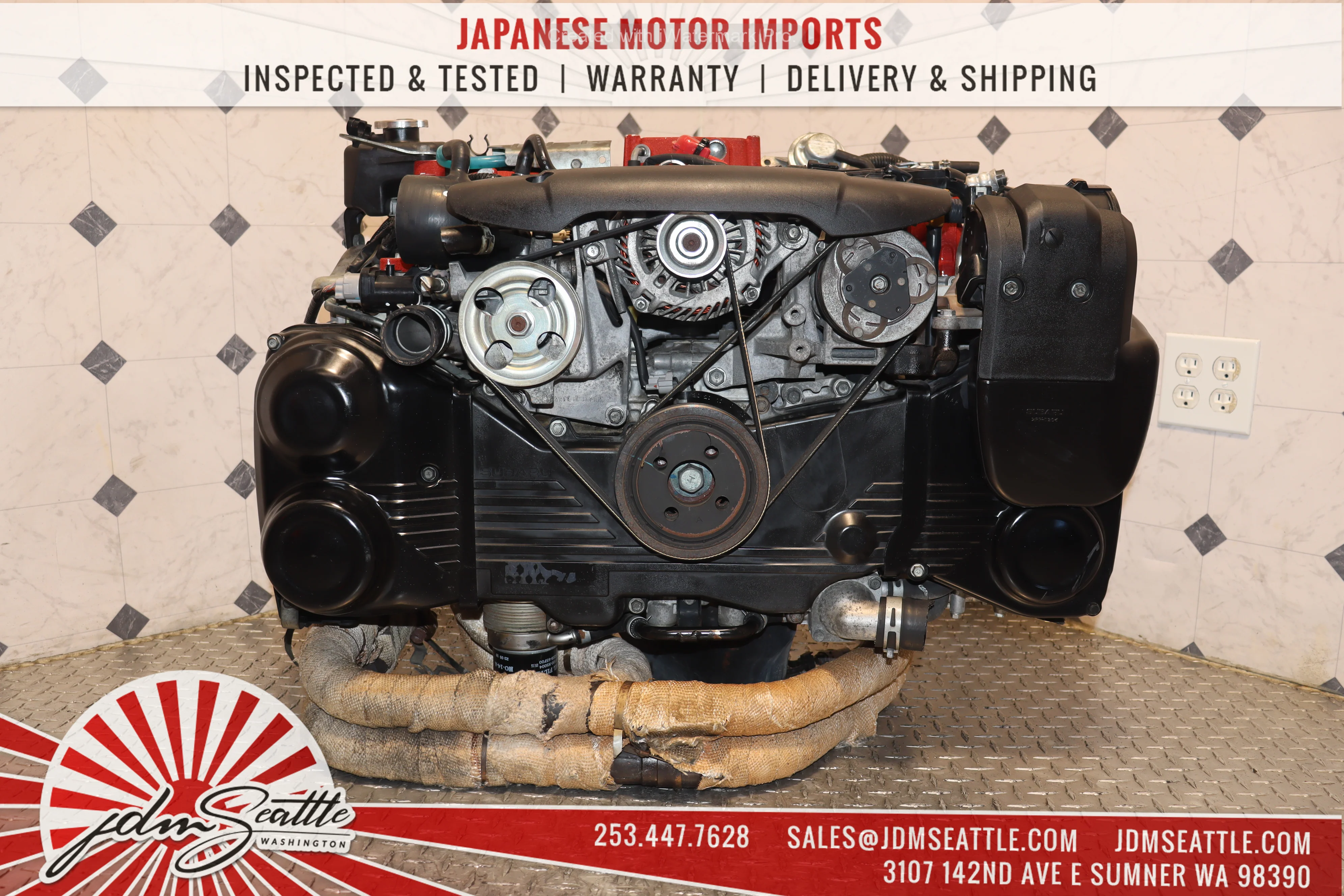 2015 2016 2017 2018 2019 2020 2021 Subaru WRX STI 2.5L DOHC Turbo AVCS Engine JDM EJ257 V10 - Image 3