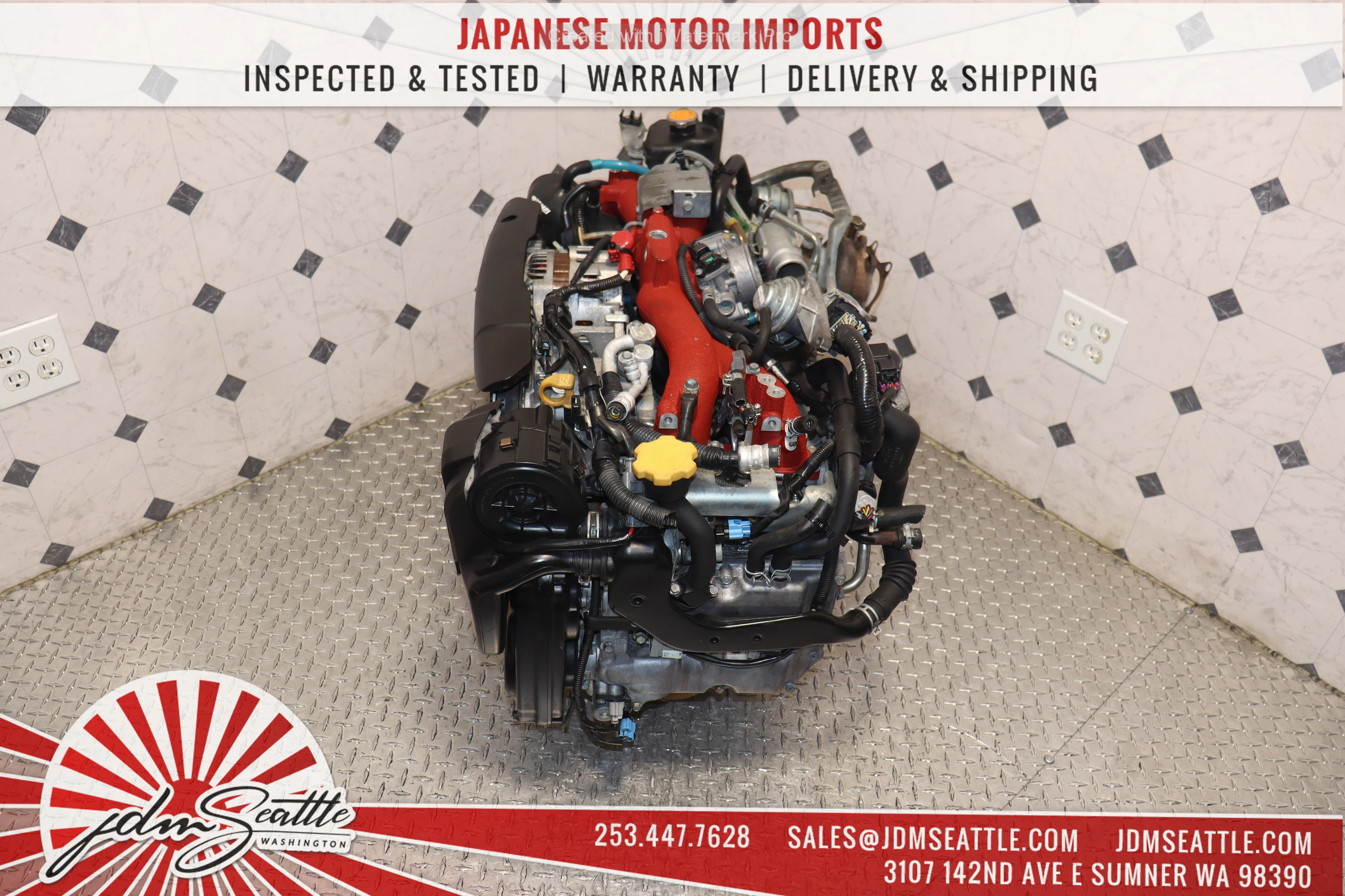 2015 2016 2017 2018 2019 2020 2021 Subaru WRX STI 2.5L DOHC Turbo AVCS Engine JDM EJ257 V10 - Image 5