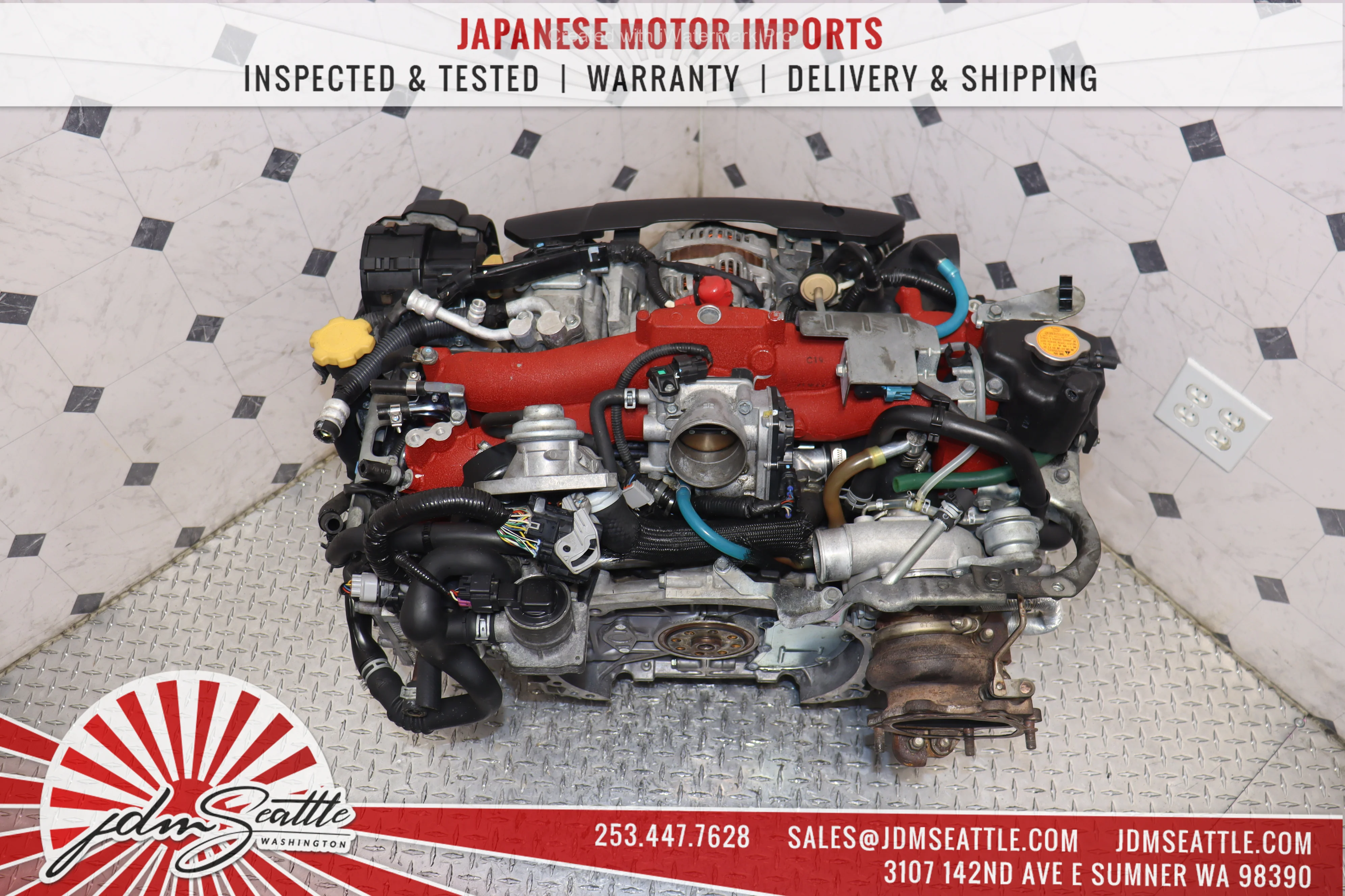 2015 2016 2017 2018 2019 2020 2021 Subaru WRX STI 2.5L DOHC Turbo AVCS Engine JDM EJ257 V10 - Image 7