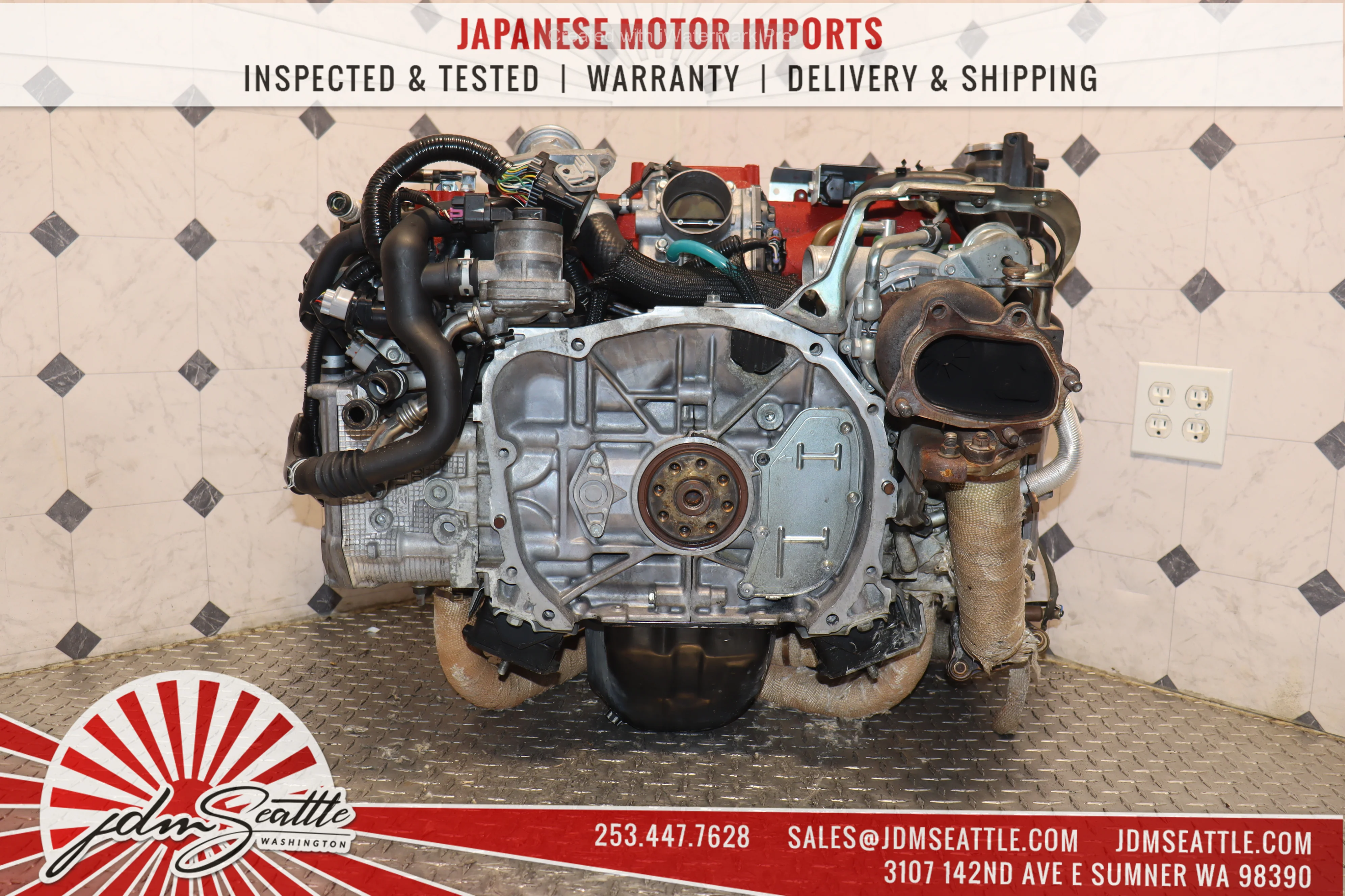 2015 2016 2017 2018 2019 2020 2021 Subaru WRX STI 2.5L DOHC Turbo AVCS Engine JDM EJ257 V10 - Image 9