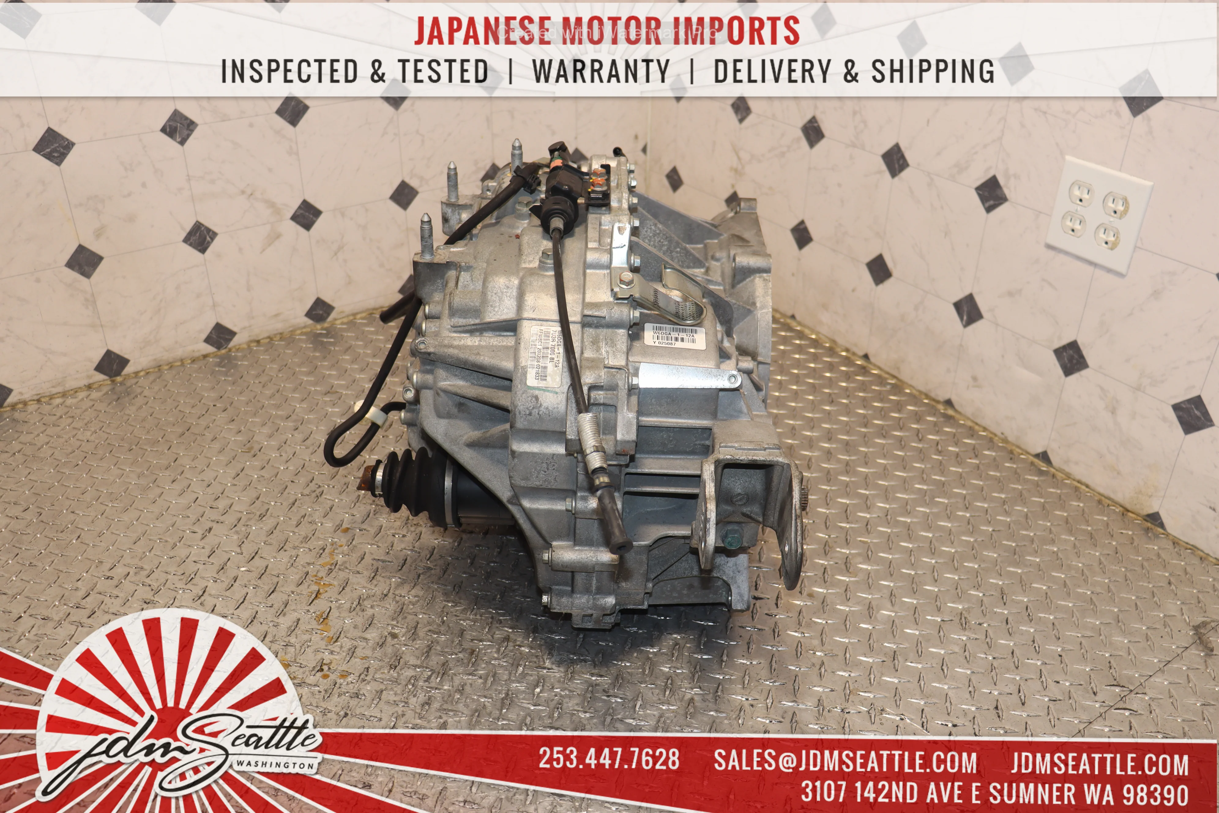 JDM 09-15 MITSUBISHI EVOLUTION X RALLIART 4B11 2.0L TWIN CLUTCH SST AWD TRANSMISSION - Image 12