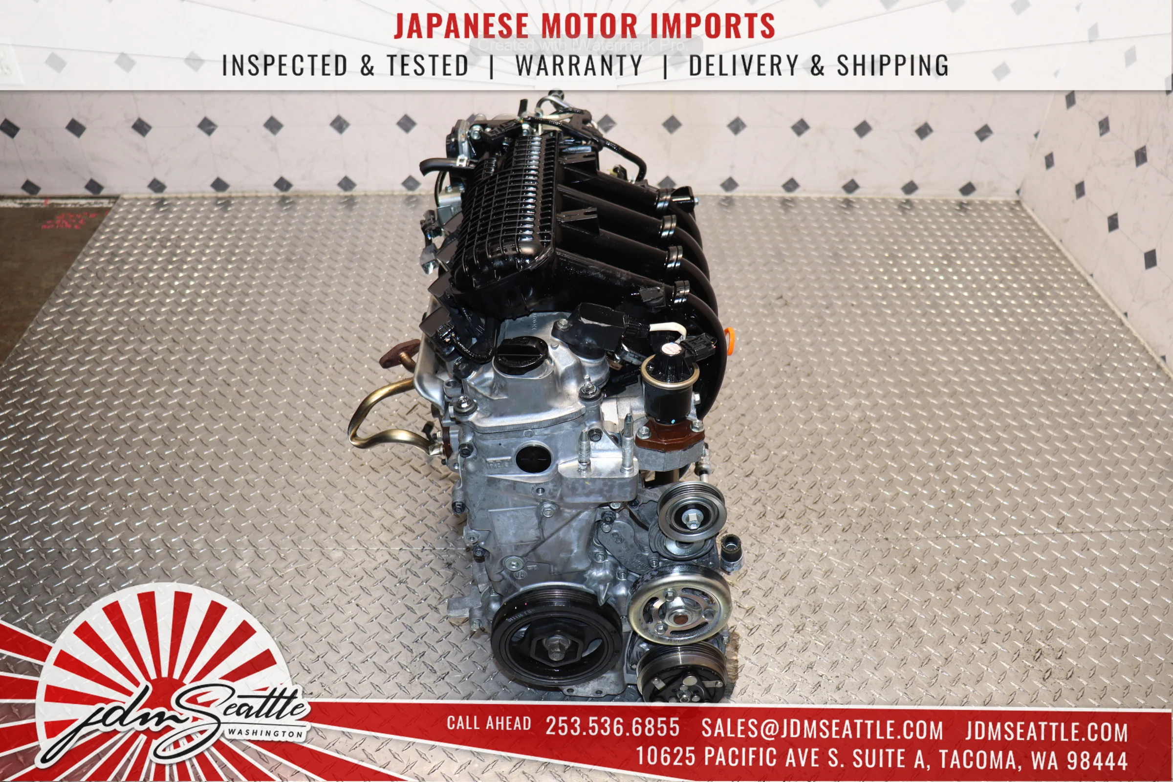 JDM LDA MF6 1.3L Motor for 2010-2014 Honda Insight - Image 6