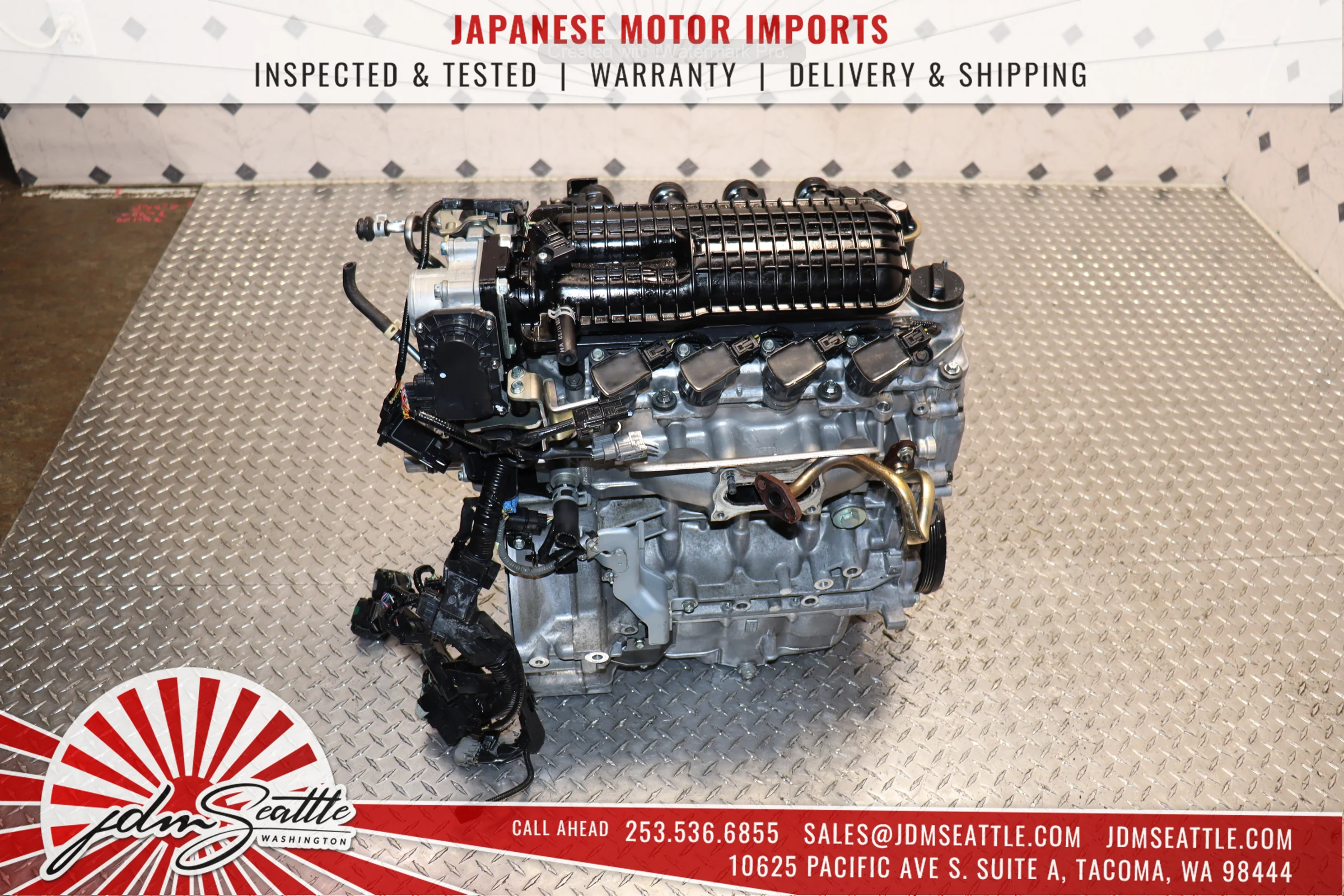 JDM LDA MF6 1.3L Motor for 2010-2014 Honda Insight - Image 9