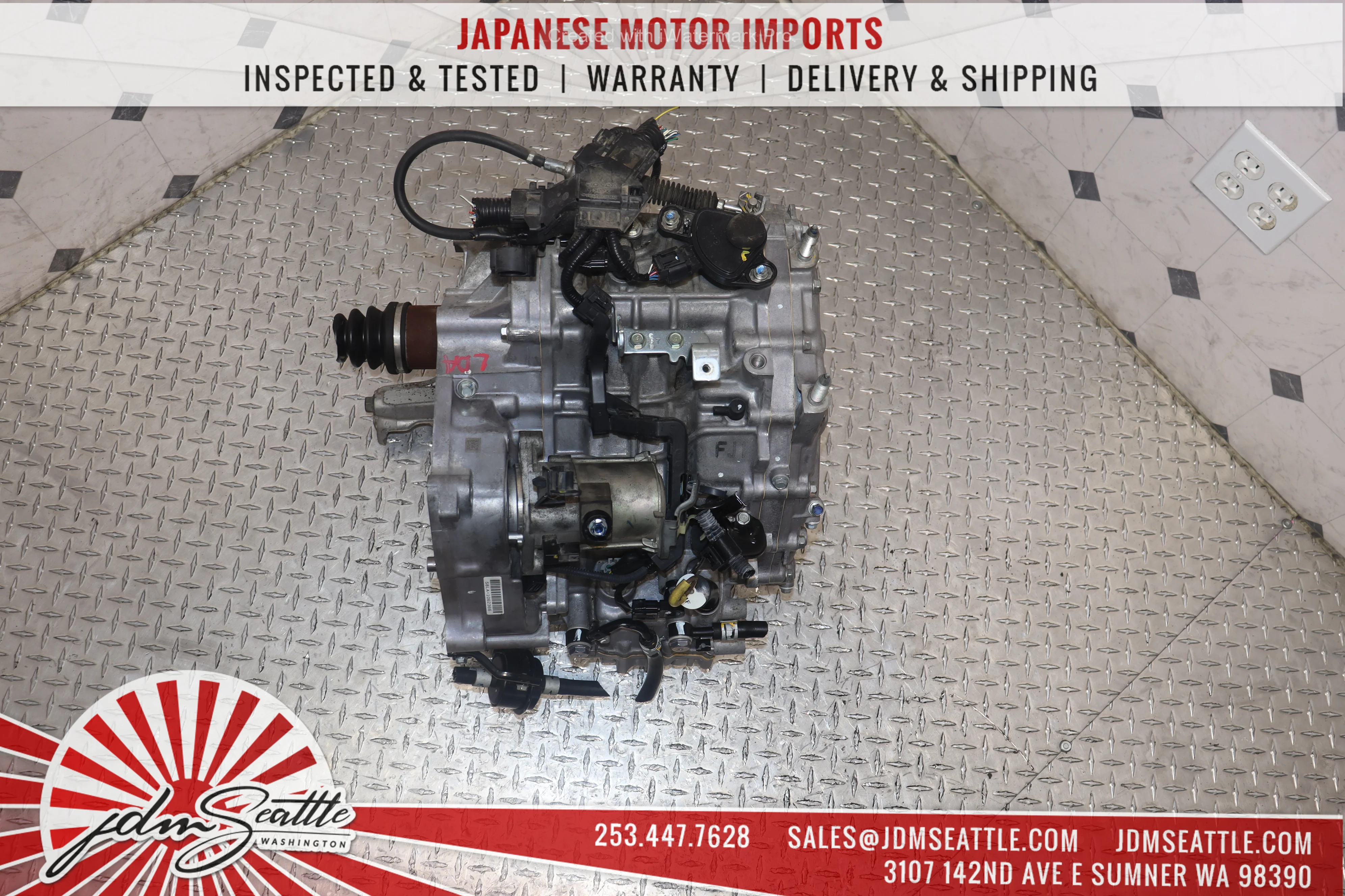 JDM 10-11 HONDA INSIGHT HYBRID CVT AUTOMATIC TRANSMISSION LDA MF6 - Image 10