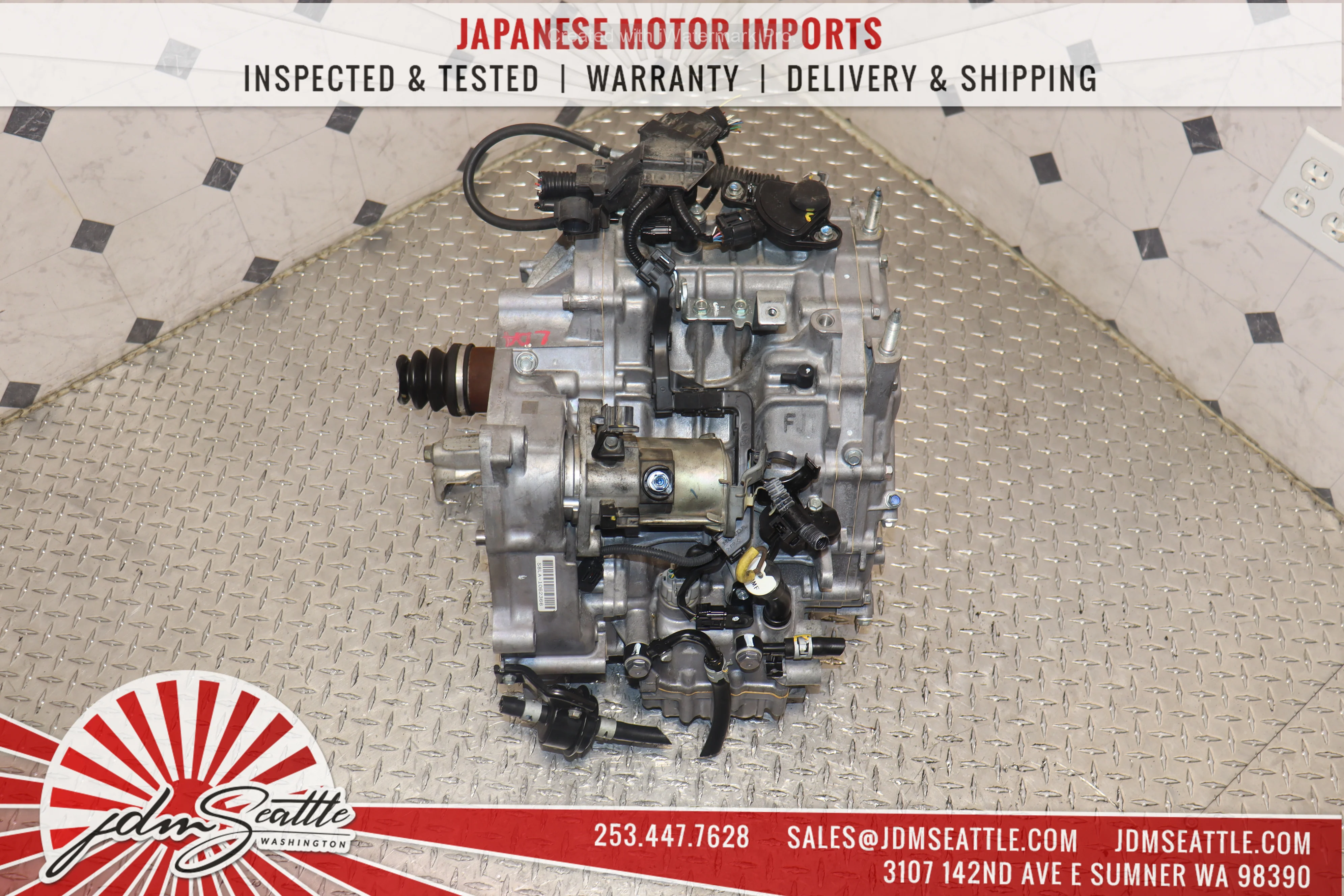 JDM 10-11 HONDA INSIGHT HYBRID CVT AUTOMATIC TRANSMISSION LDA MF6 - Image 11