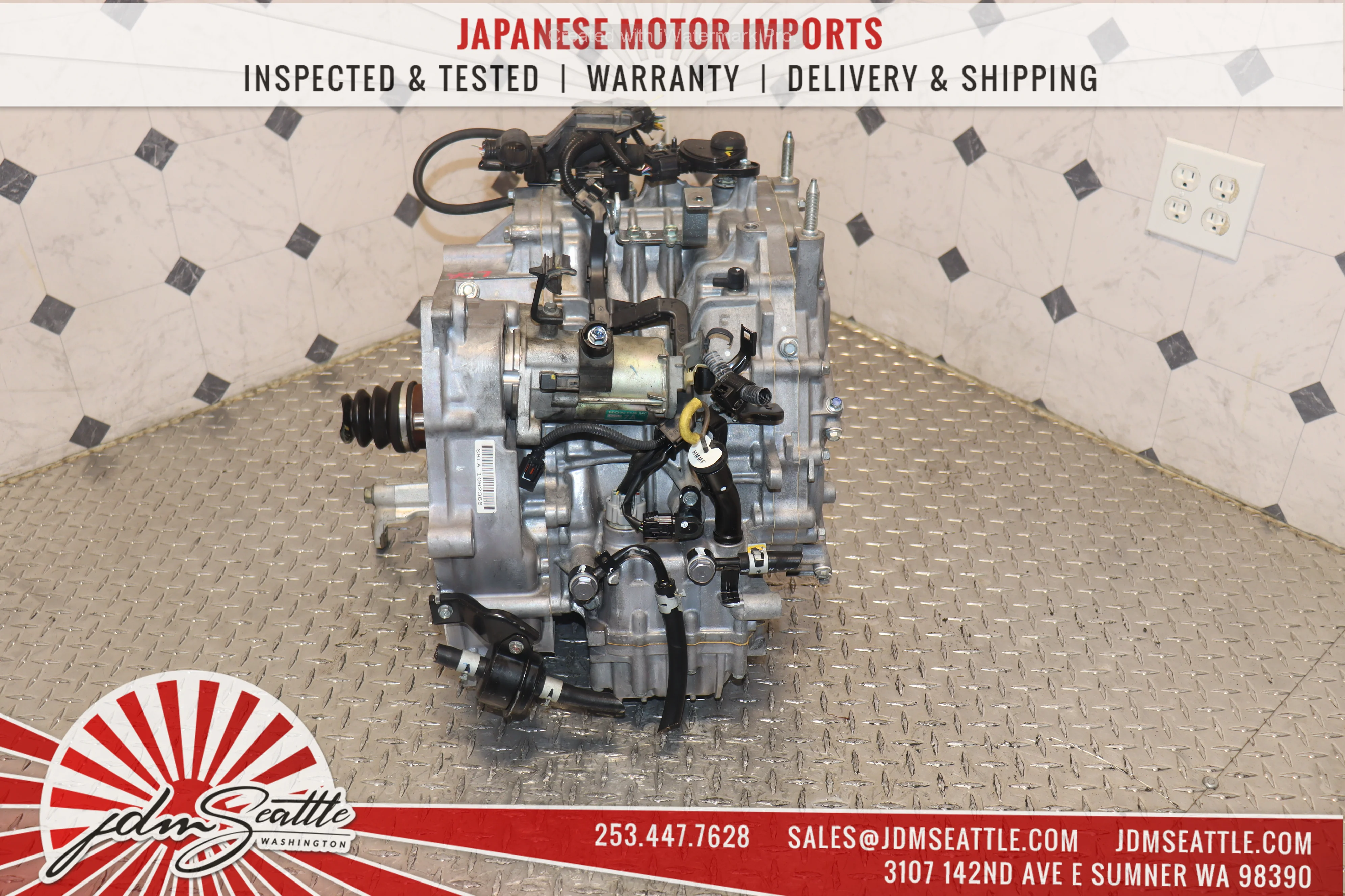 JDM 10-11 HONDA INSIGHT HYBRID CVT AUTOMATIC TRANSMISSION LDA MF6 - Image 12