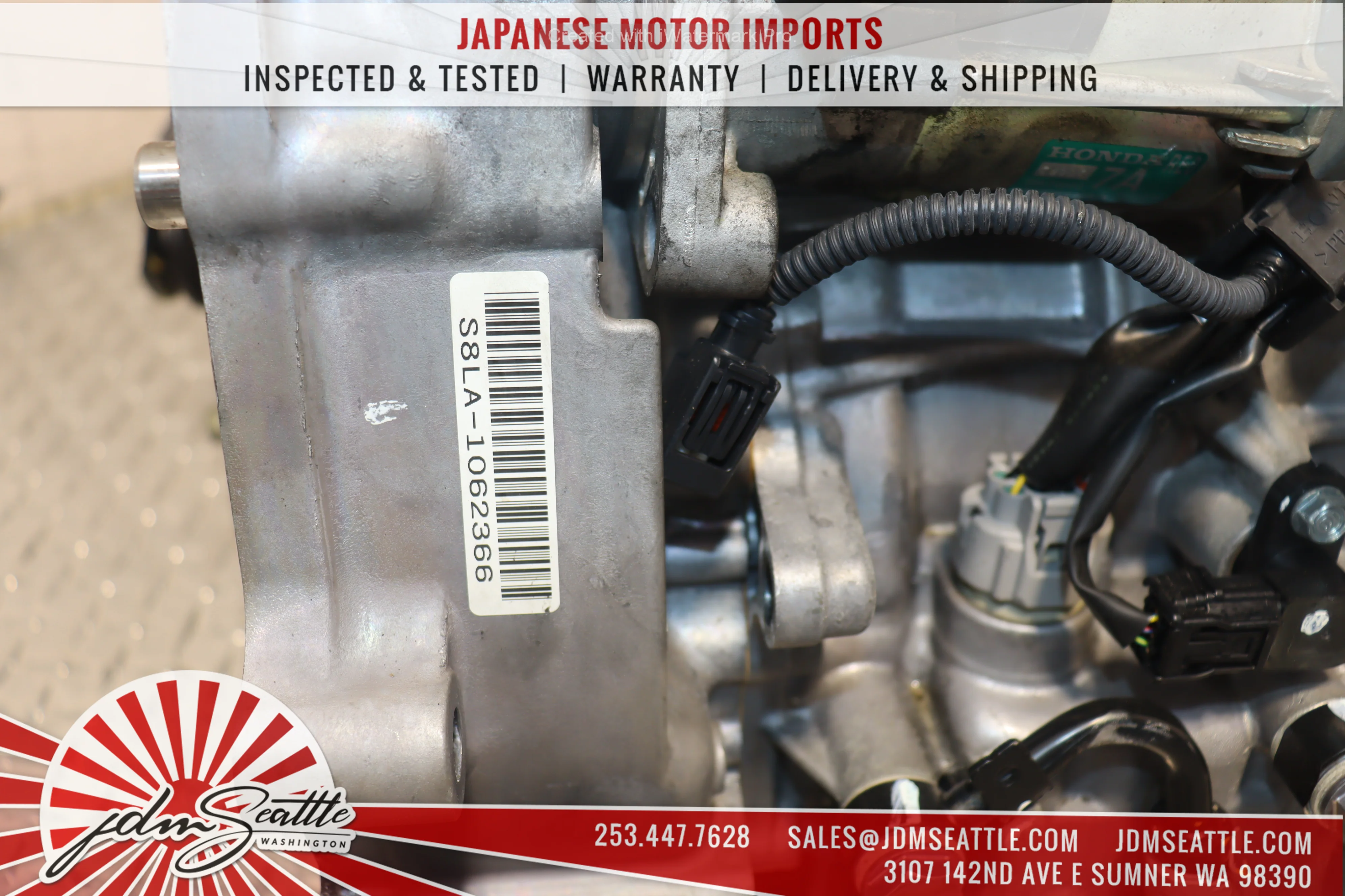 JDM 10-11 HONDA INSIGHT HYBRID CVT AUTOMATIC TRANSMISSION LDA MF6 - Image 13