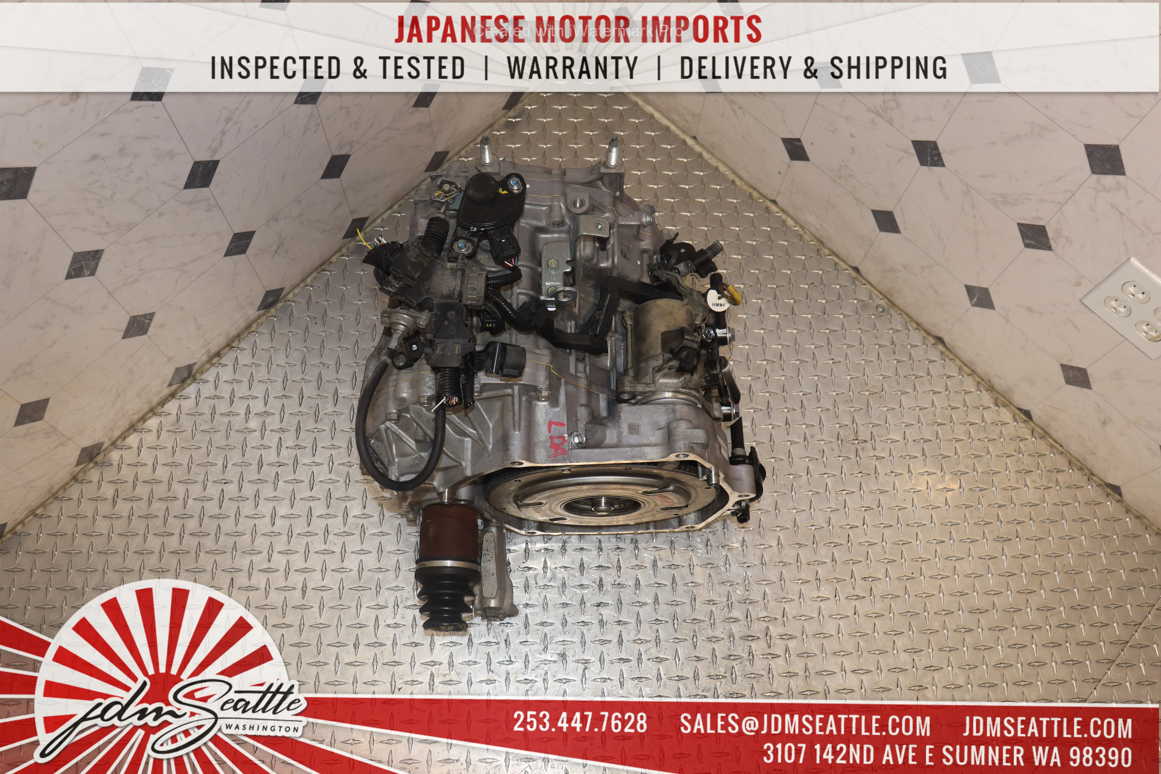 JDM 10-11 HONDA INSIGHT HYBRID CVT AUTOMATIC TRANSMISSION LDA MF6 - Image 2