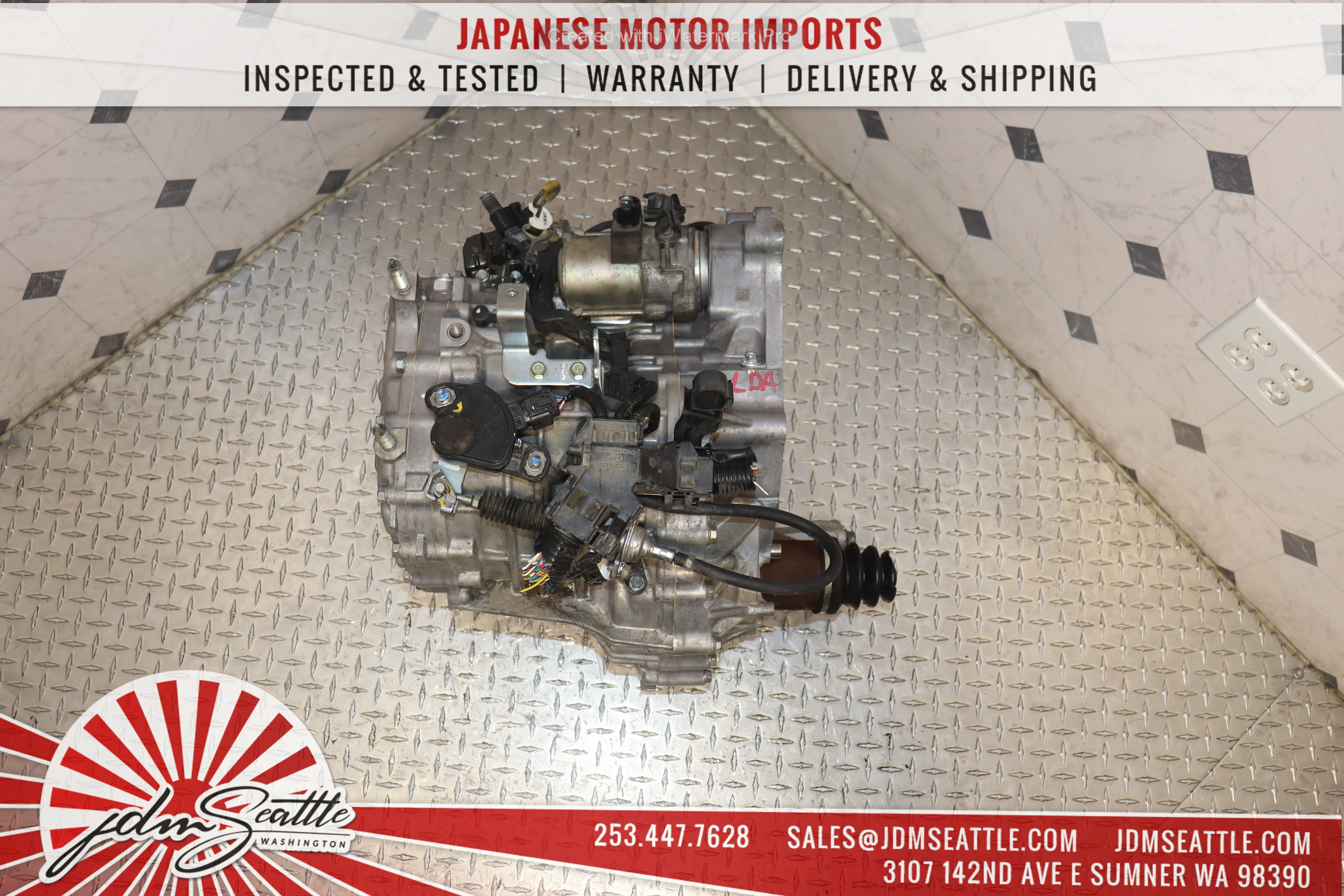 JDM 10-11 HONDA INSIGHT HYBRID CVT AUTOMATIC TRANSMISSION LDA MF6 - Image 4